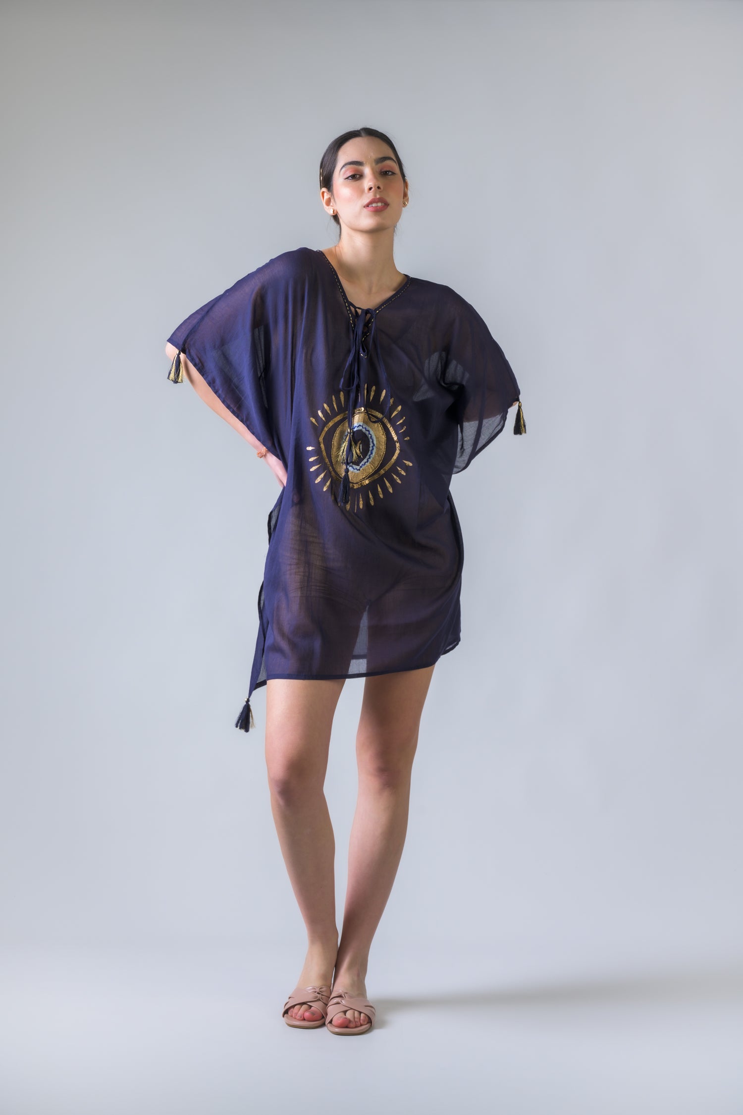 Evil Eye Brief Kaftan