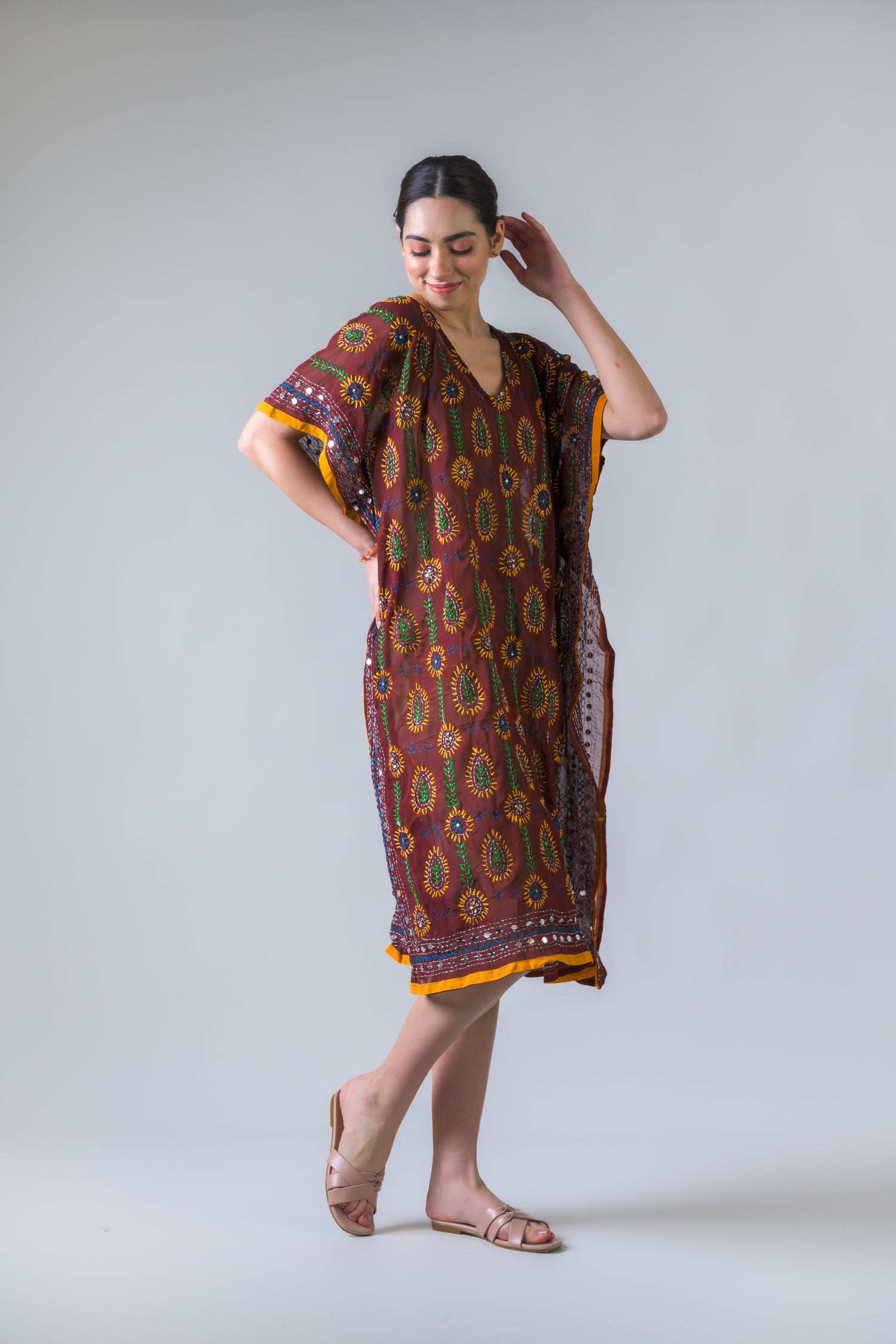 Embroidery Kaftan