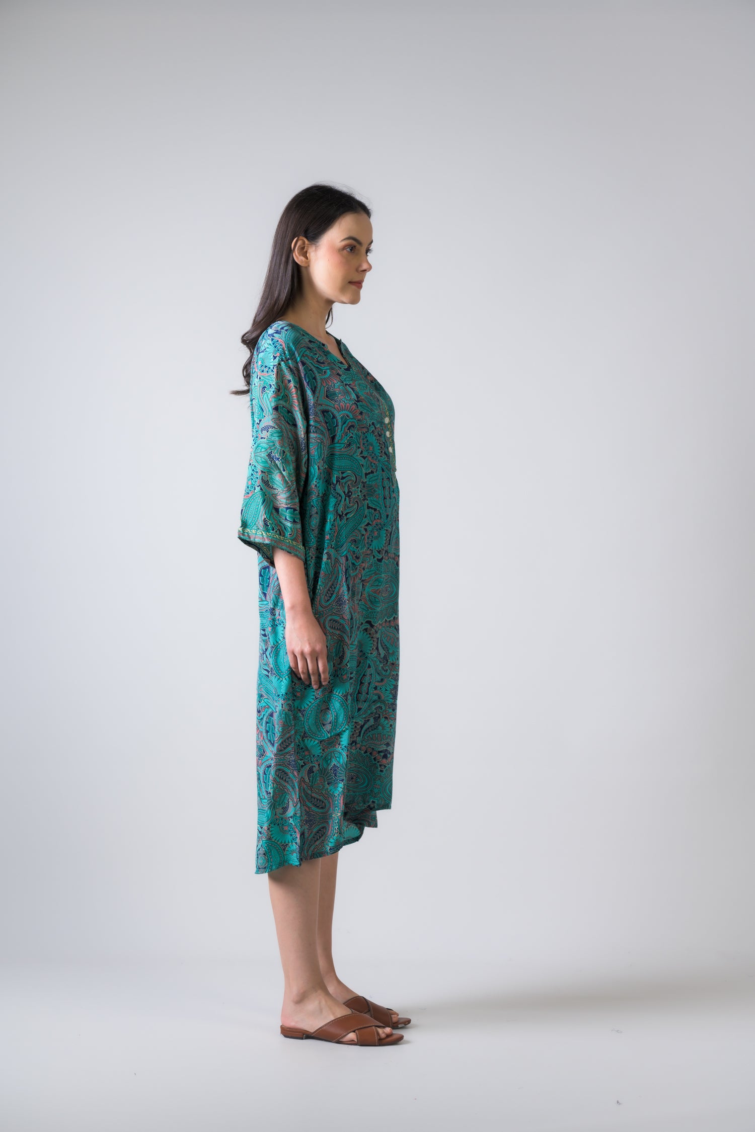 Pattern Print Short Dress - Assorted