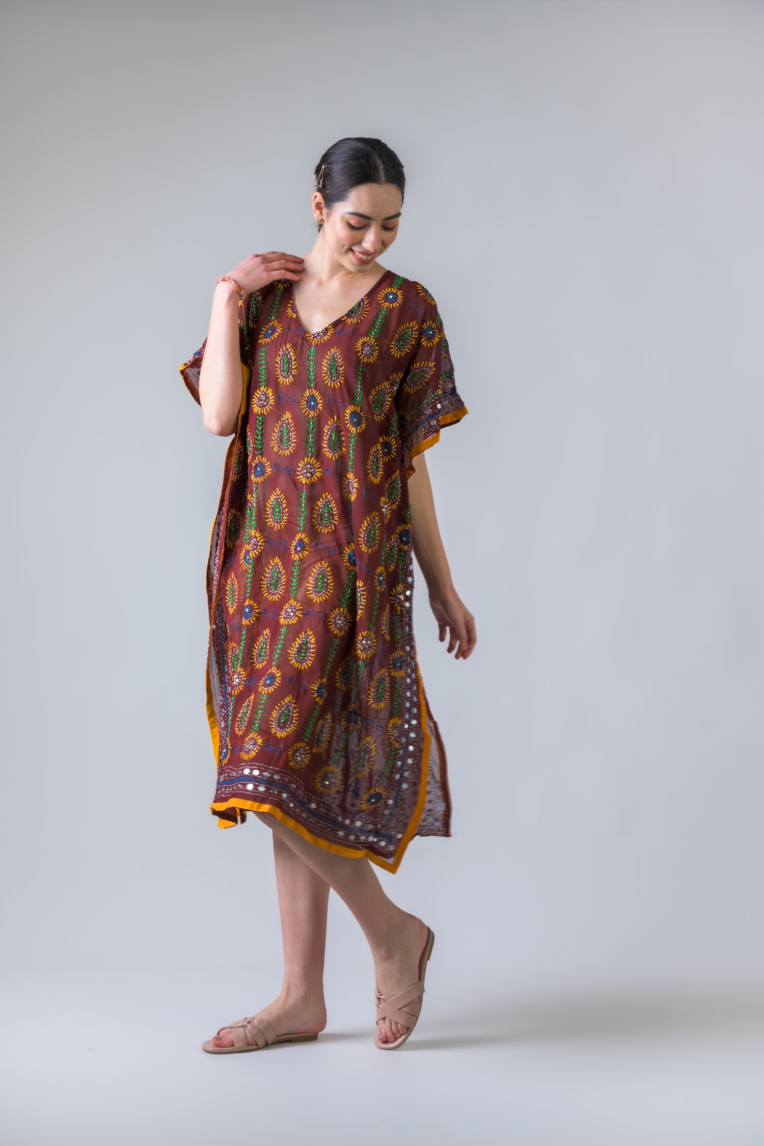 Embroidery Kaftan