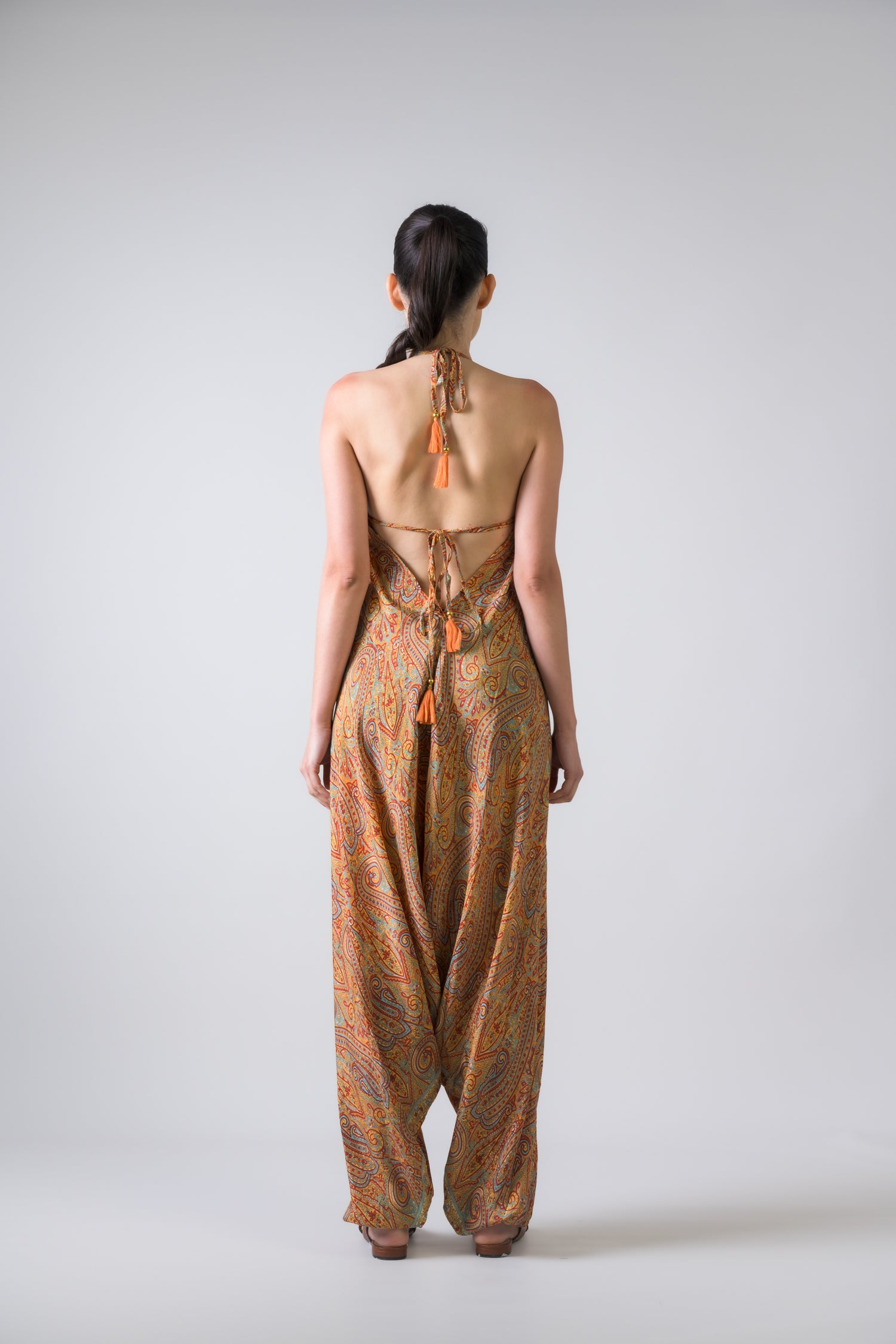 Boho Print Harem Jumpsuit