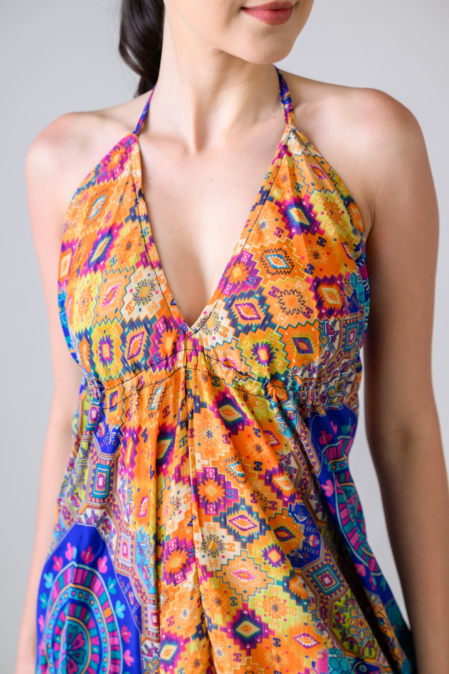 Boho Print Harem Jumpsuit