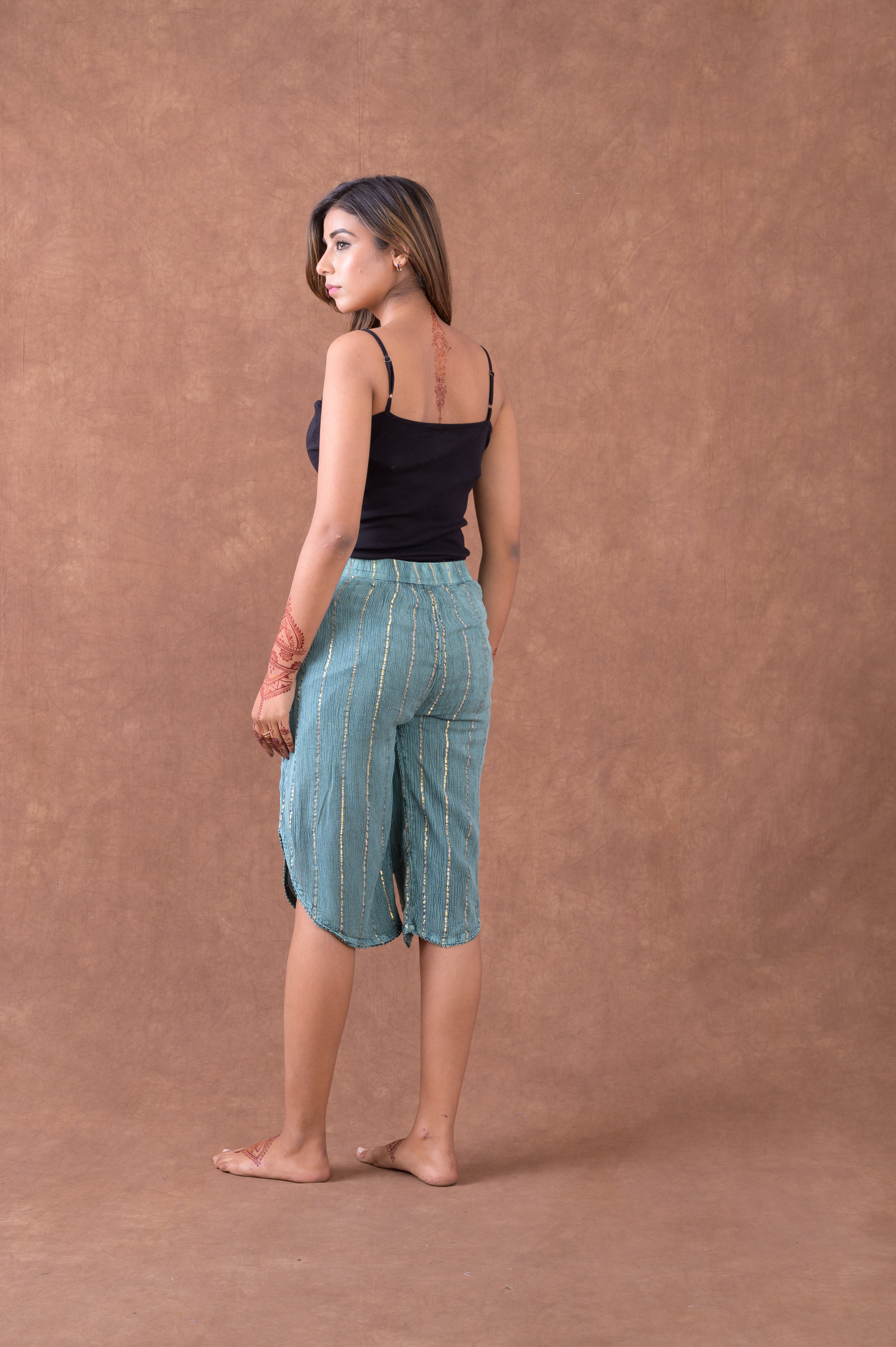 Rhea Pattern Print Pants