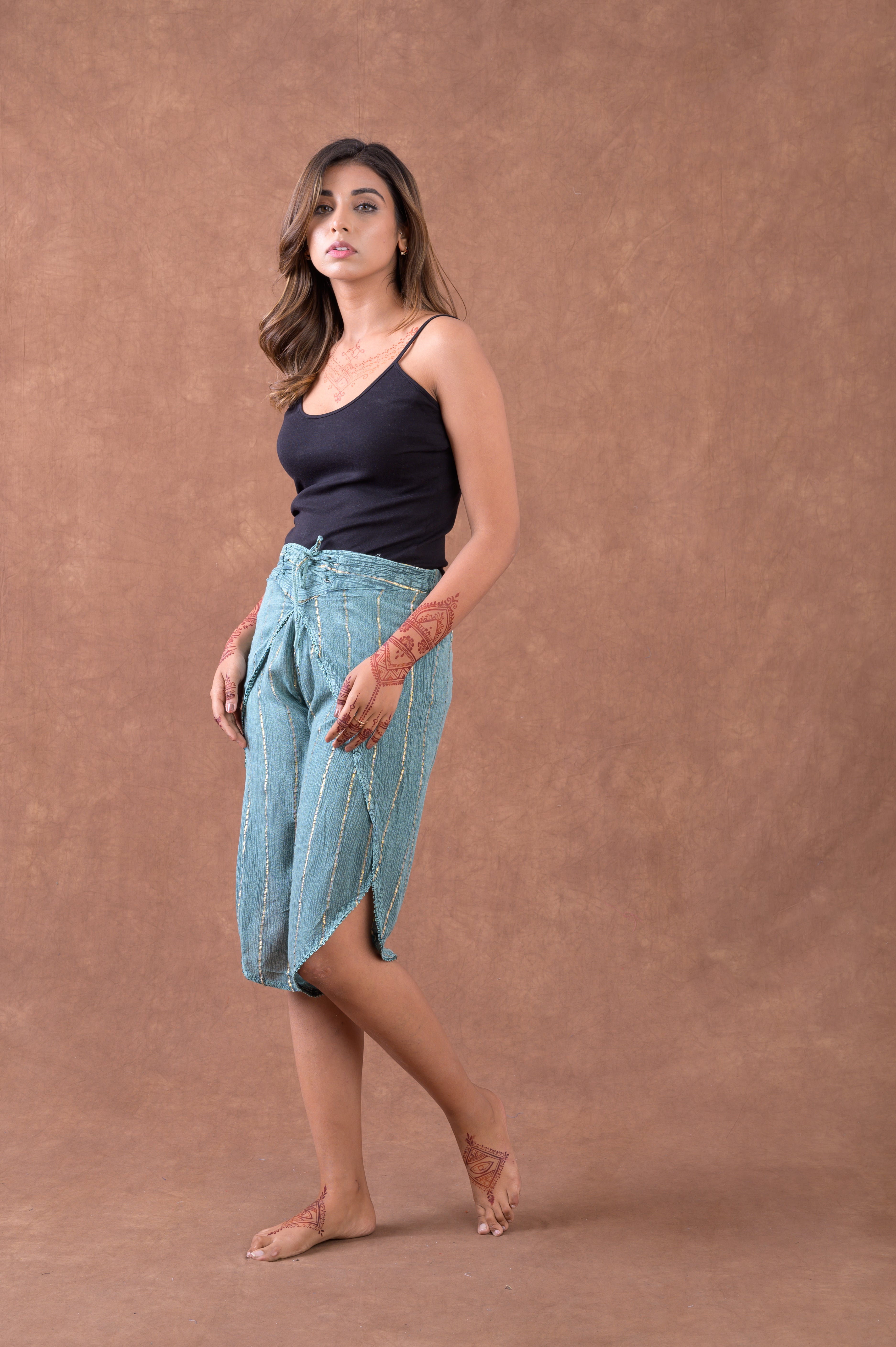Rhea Pattern Print Pants