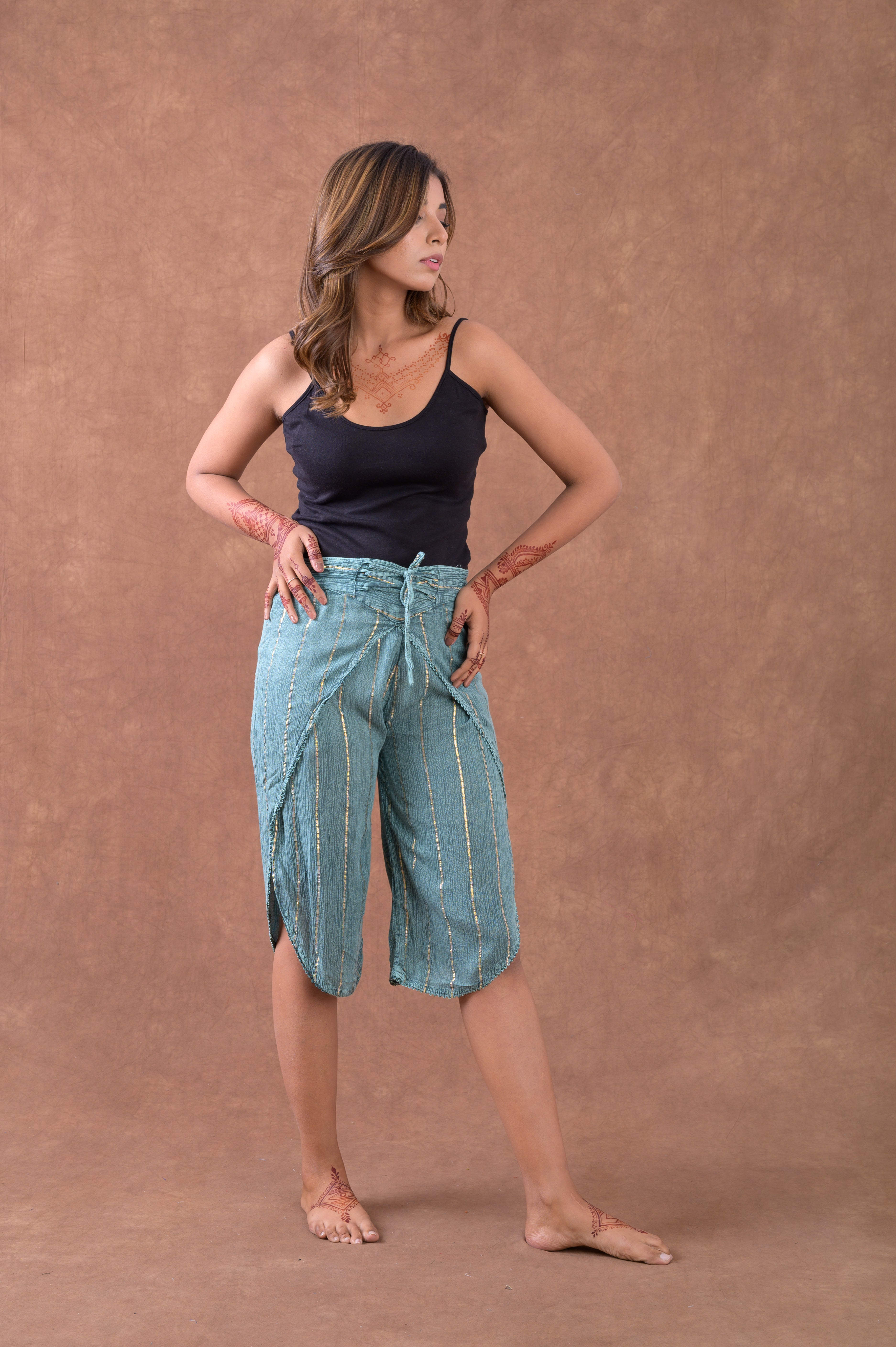 Rhea Pattern Print Pants