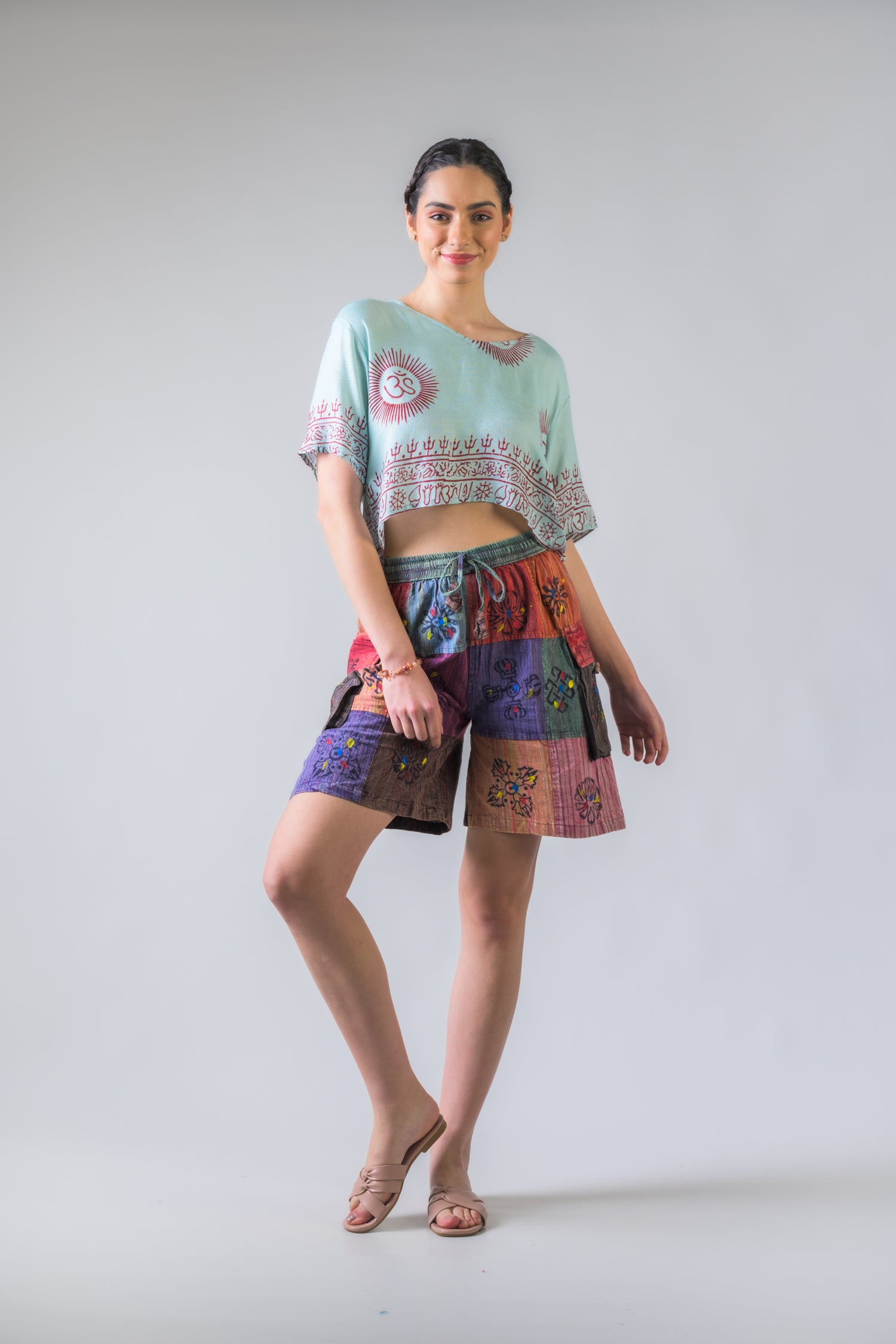 Rhea Om Crop Top