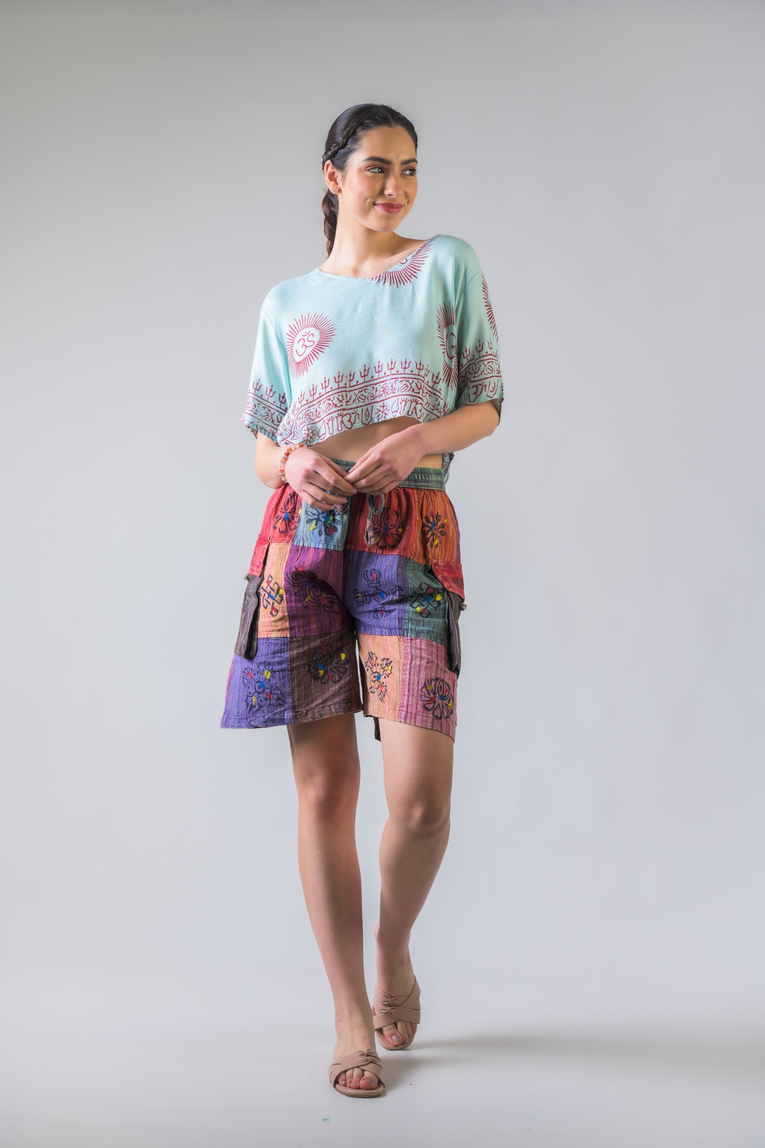 Rhea Om Crop Top