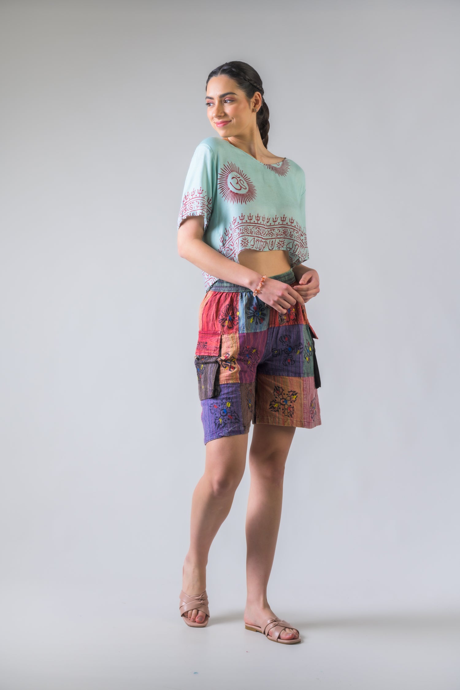 Rhea Om Crop Top