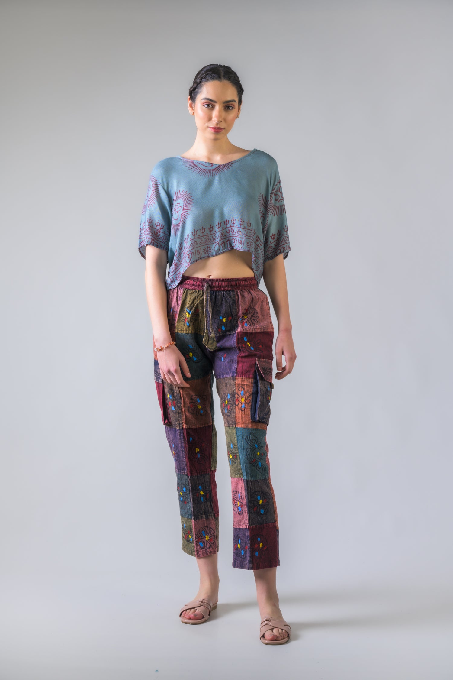 Rhea Om Crop Top