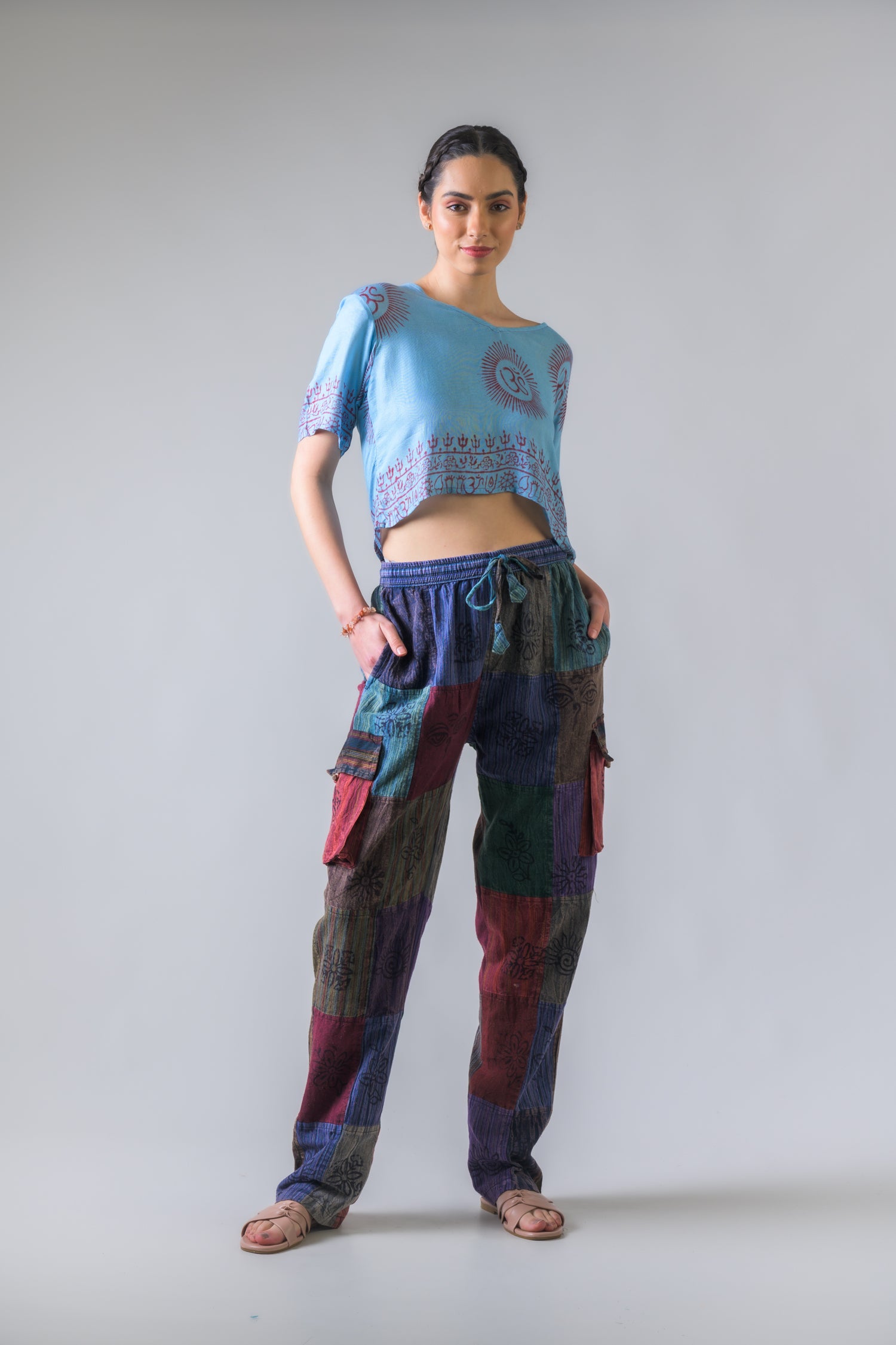 Rhea Om Crop Top