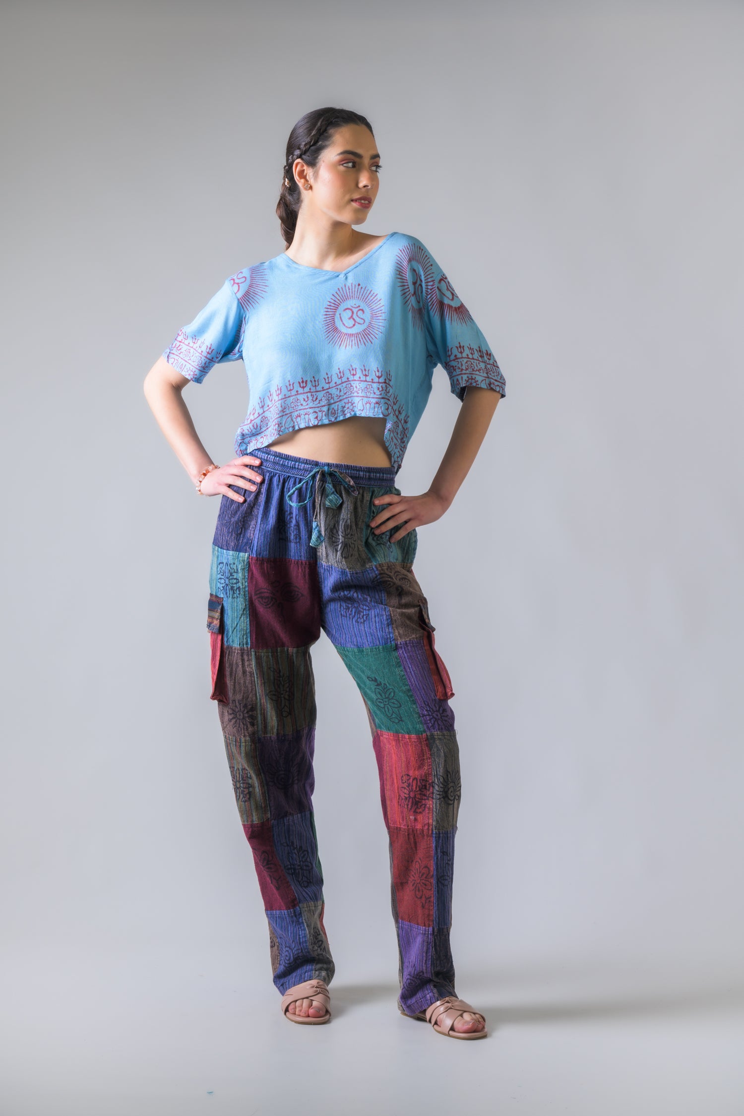 Rhea Om Crop Top