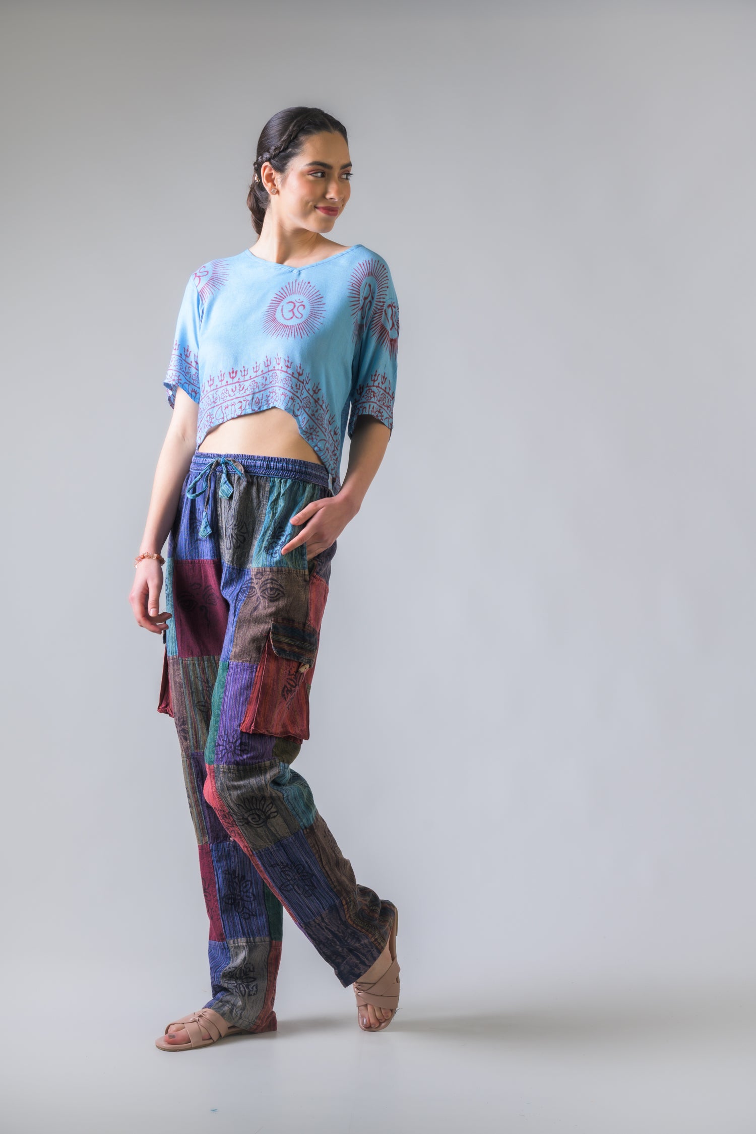 Rhea Om Crop Top