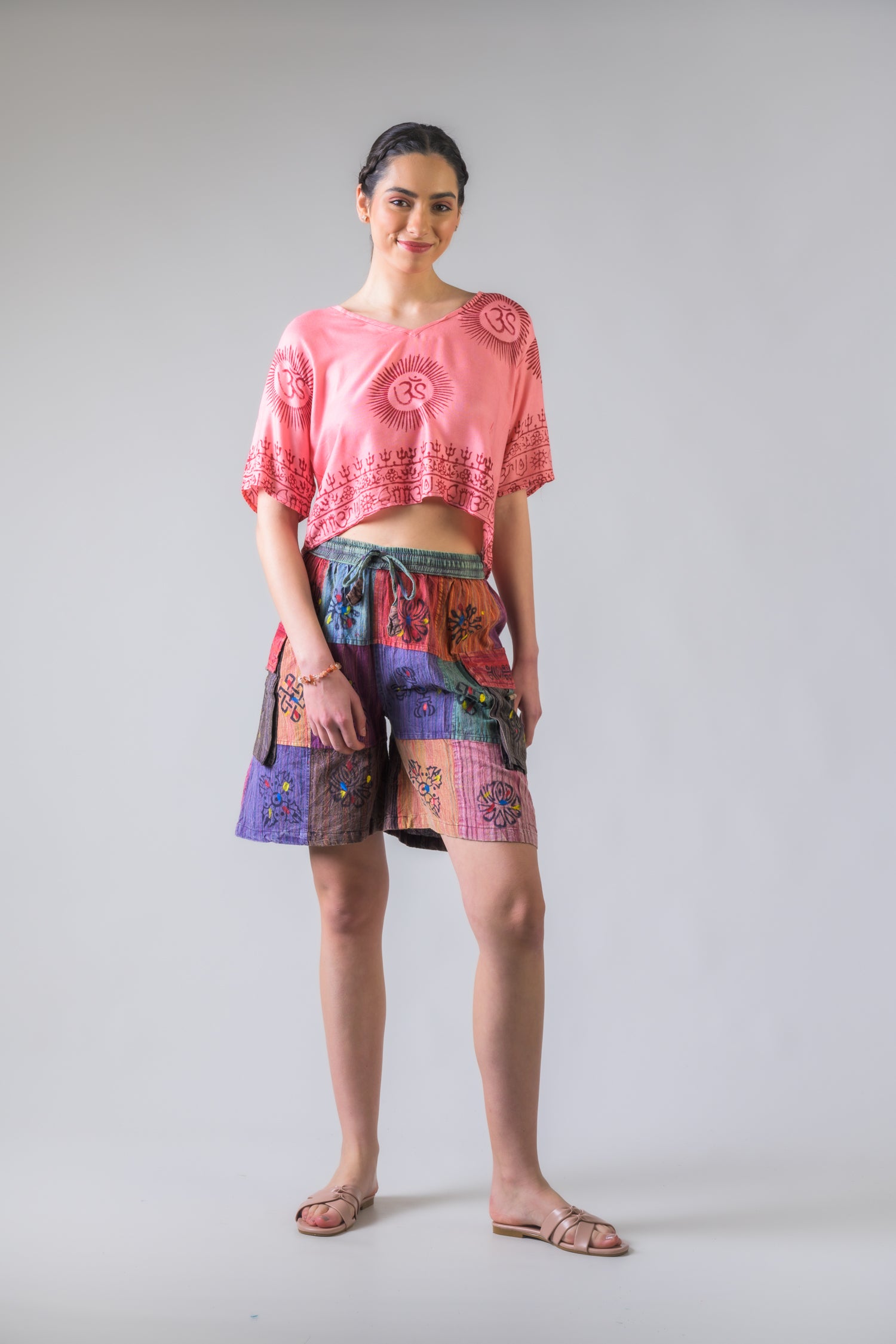 Rhea Om Crop Top