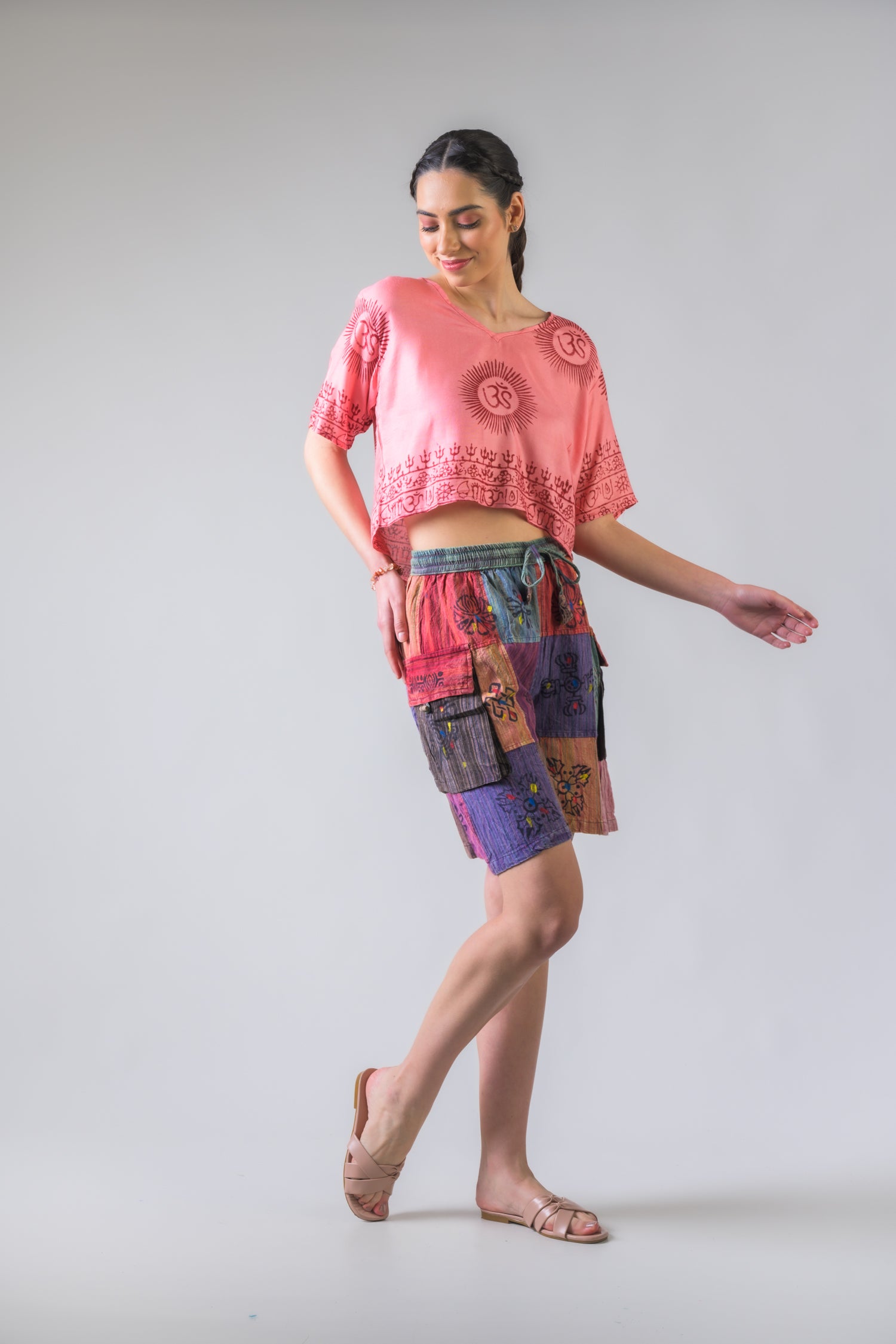 Rhea Om Crop Top