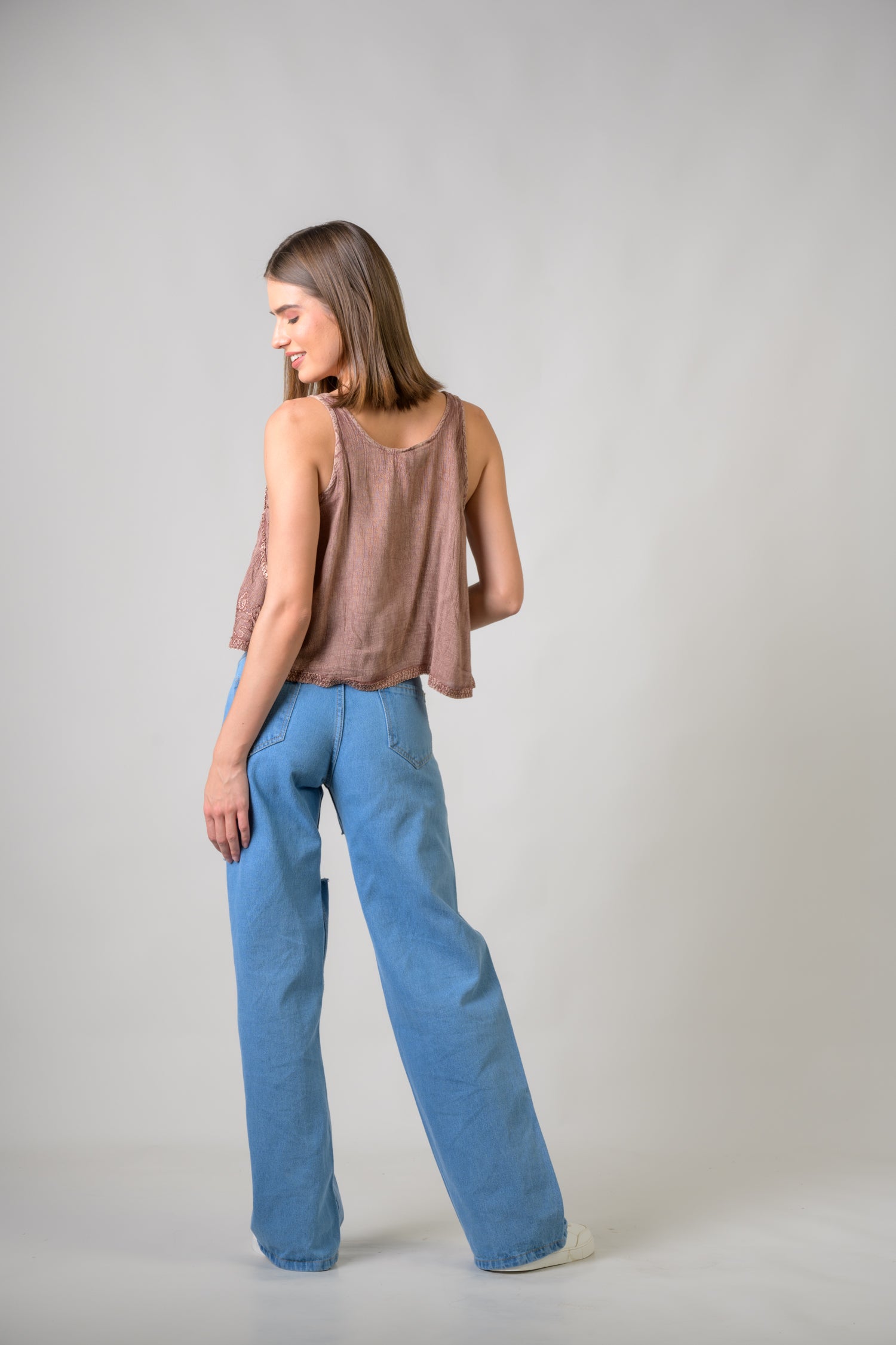Rhea Petticoat Crop Top