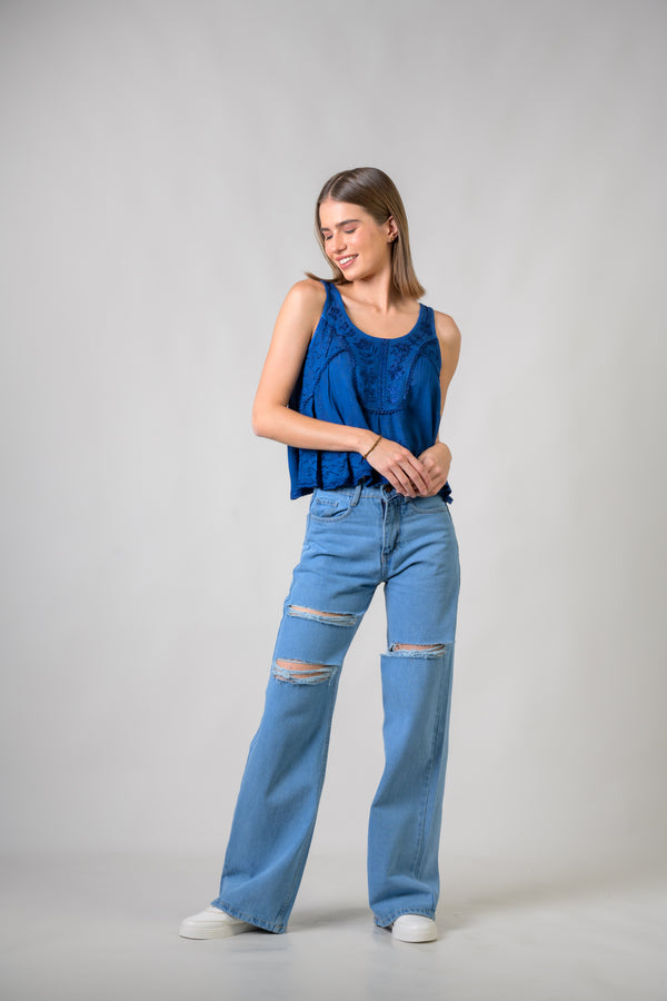 Rhea Petticoat Crop Top