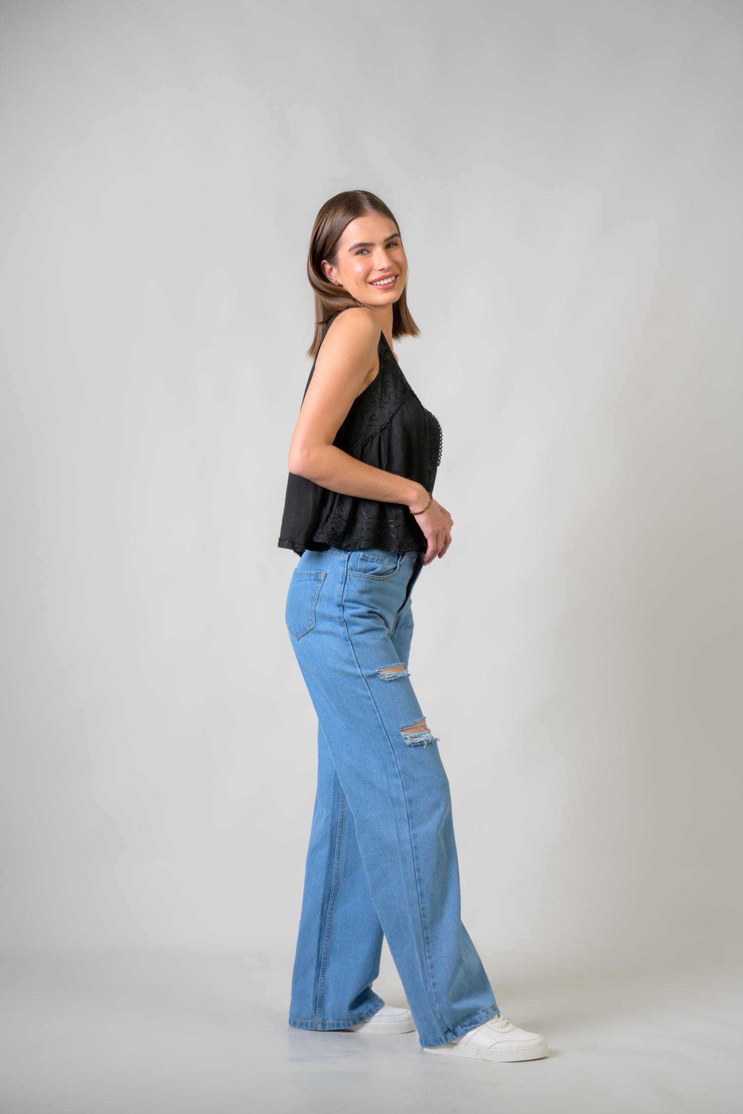 Petticoat Crop Top