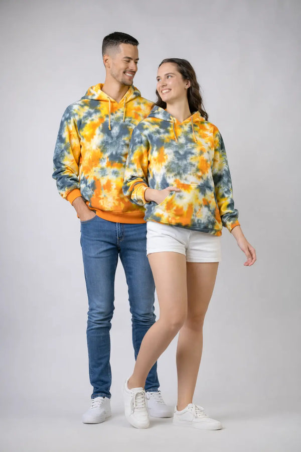 Swatches Cotton Tie-Dye Hoodie