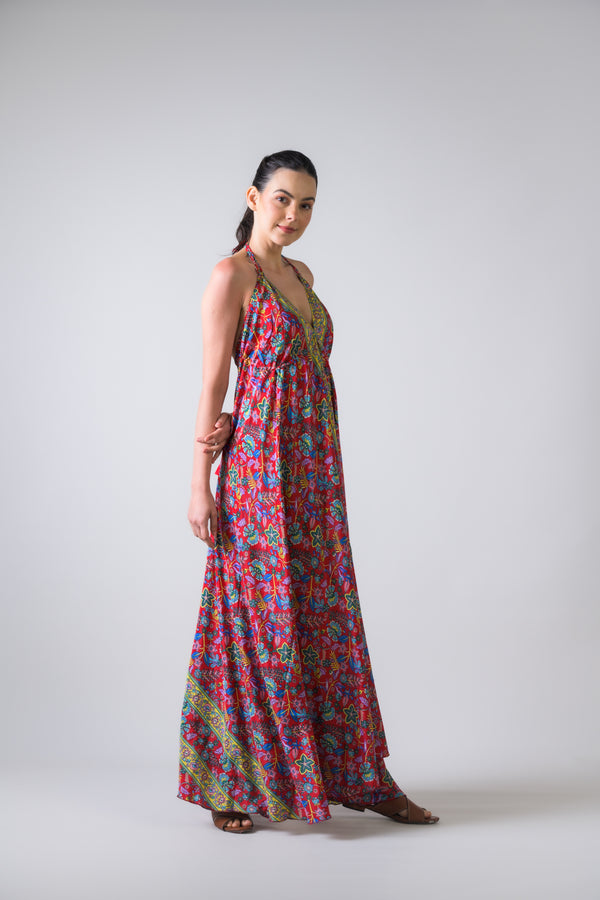 Halter Panel Dress - Assorted