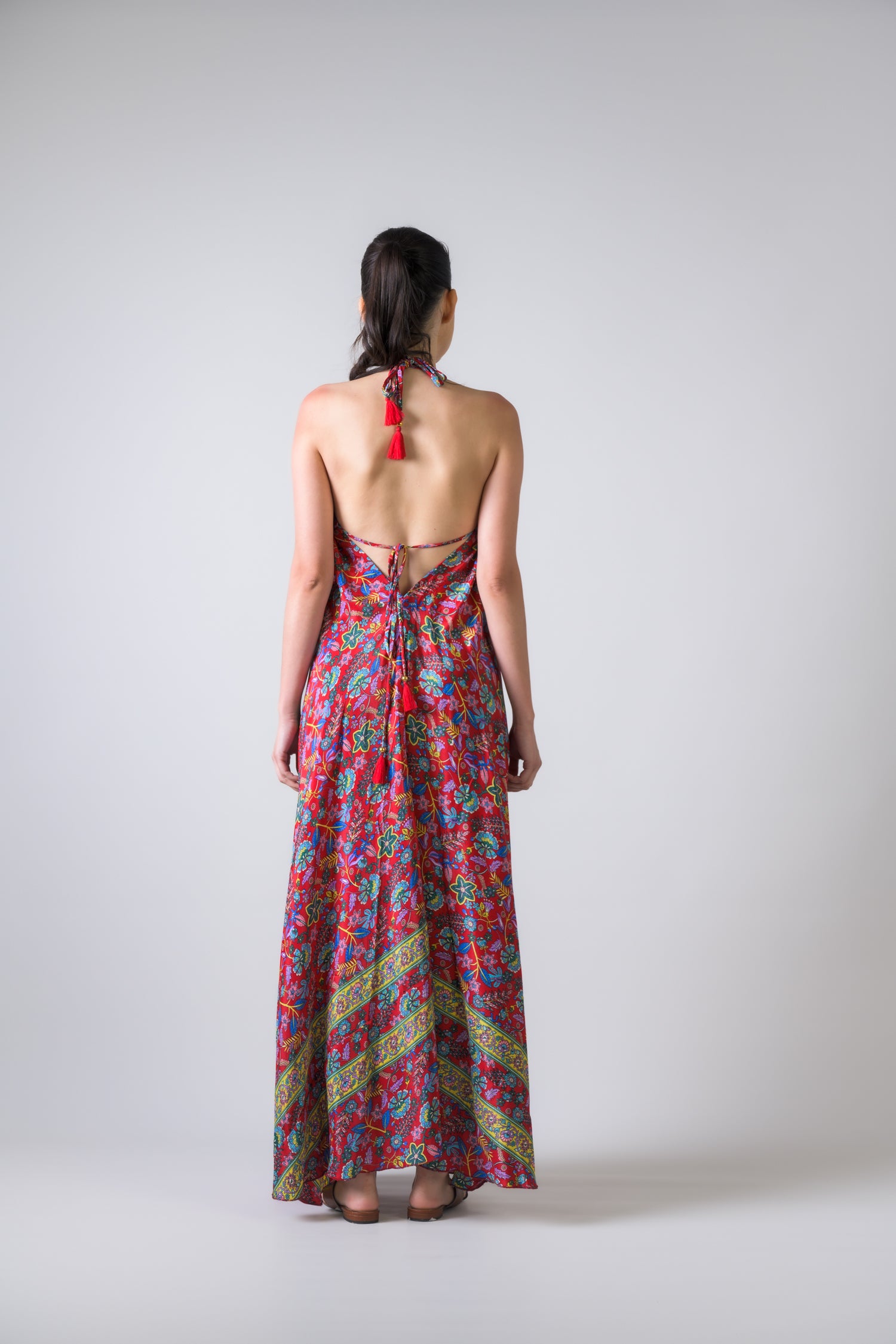 Halter Panel Dress