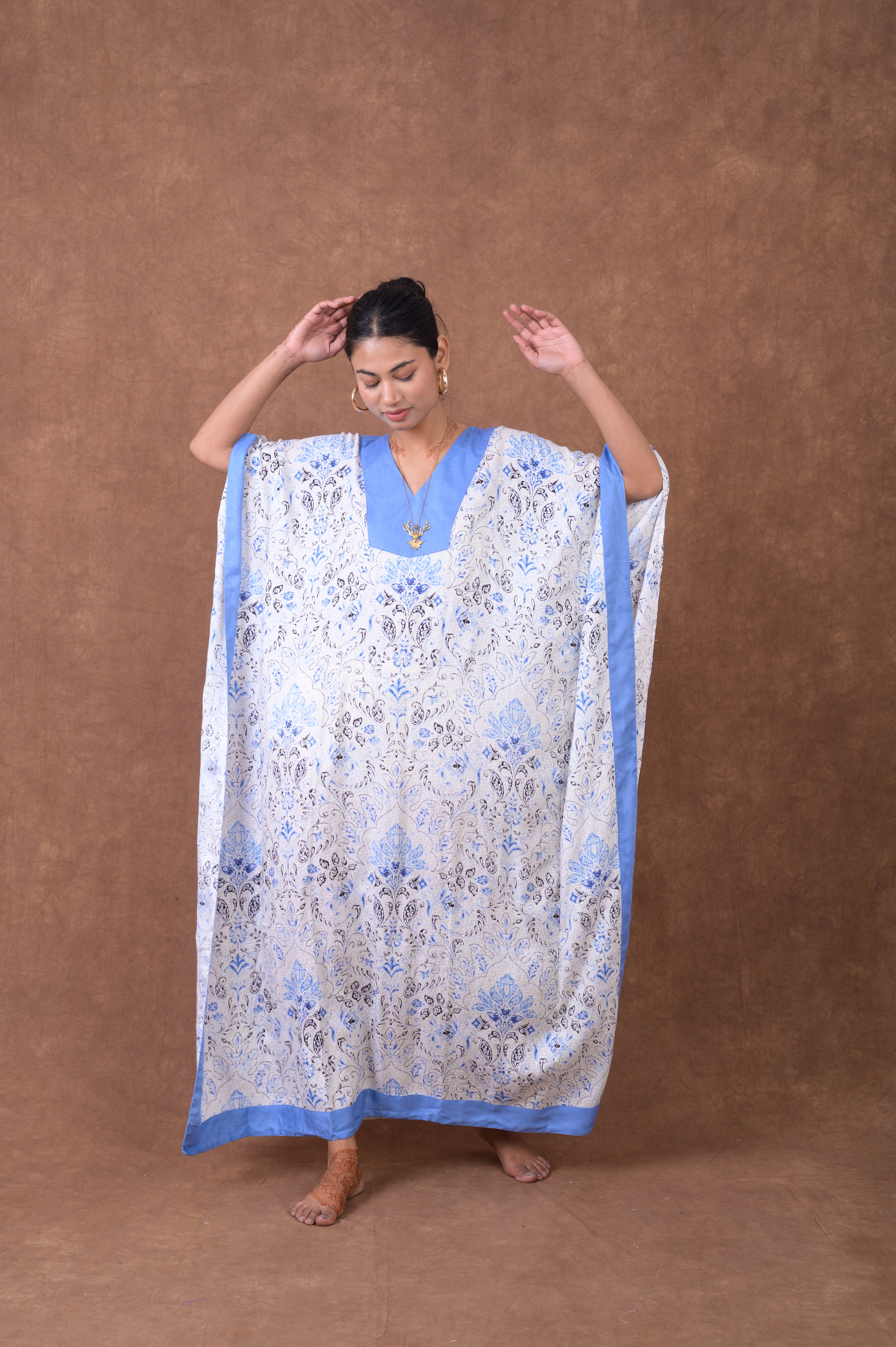 Print Long Kaftan