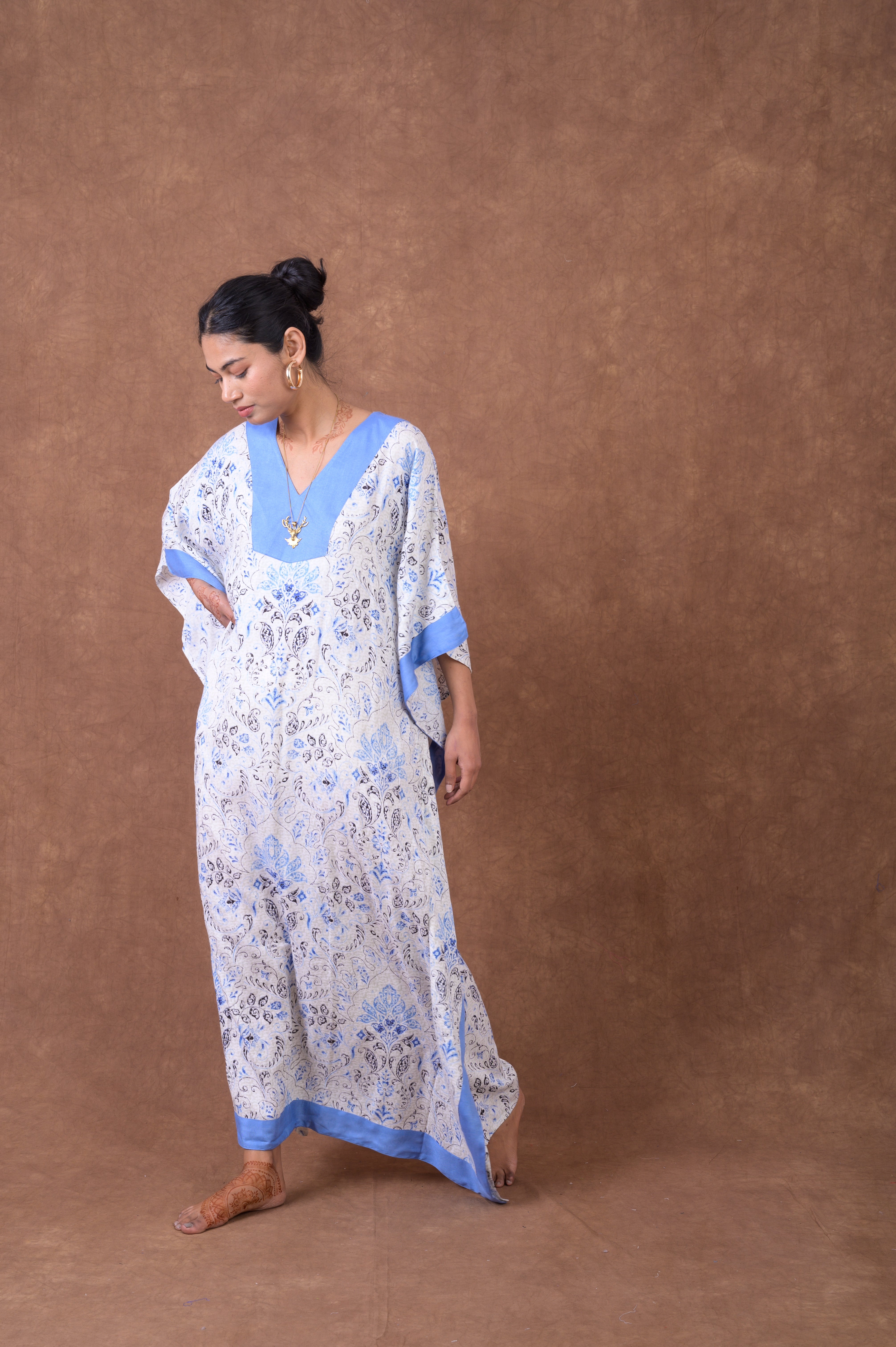 Print Long Kaftan