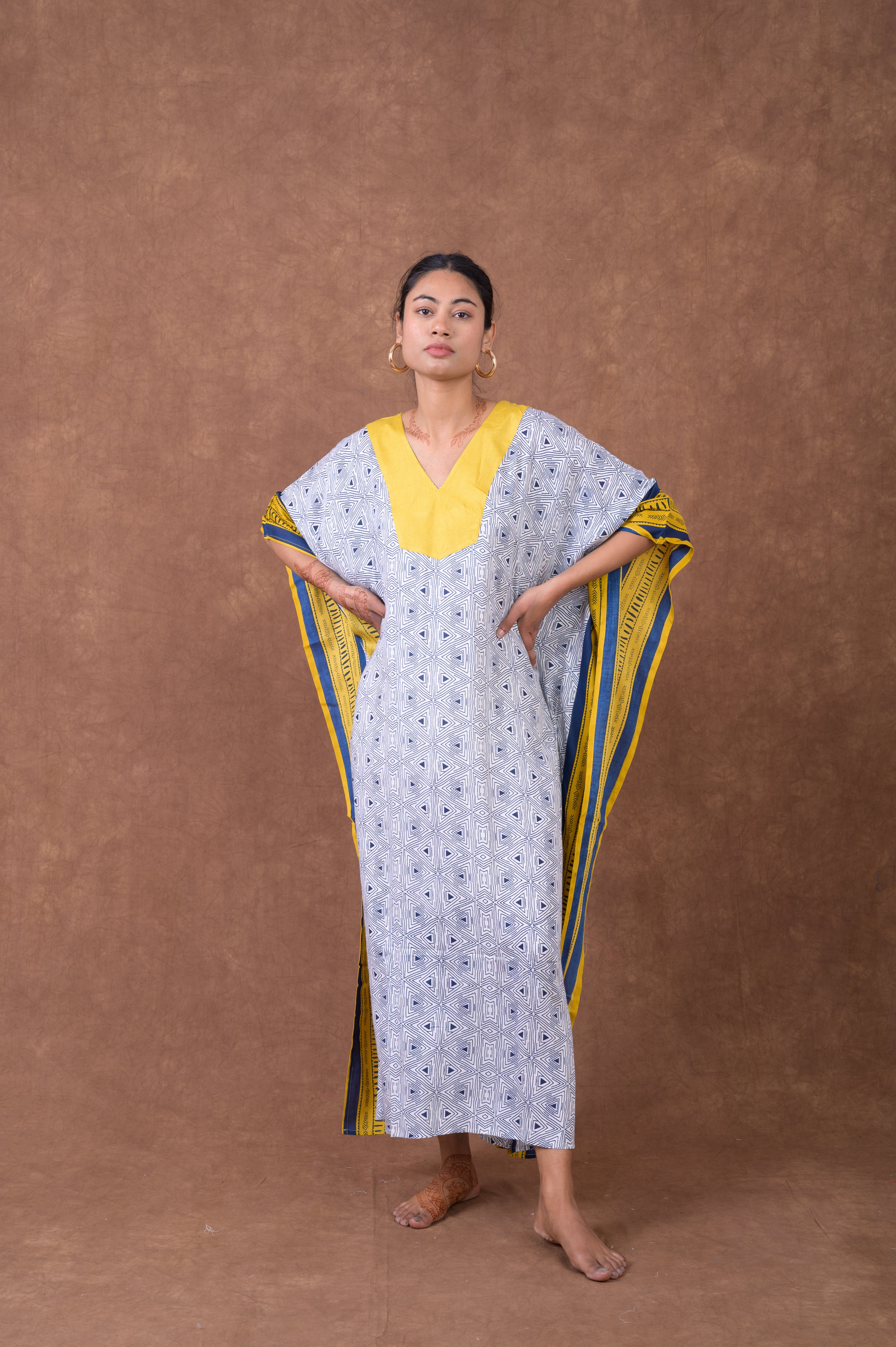 Print Long Kaftan