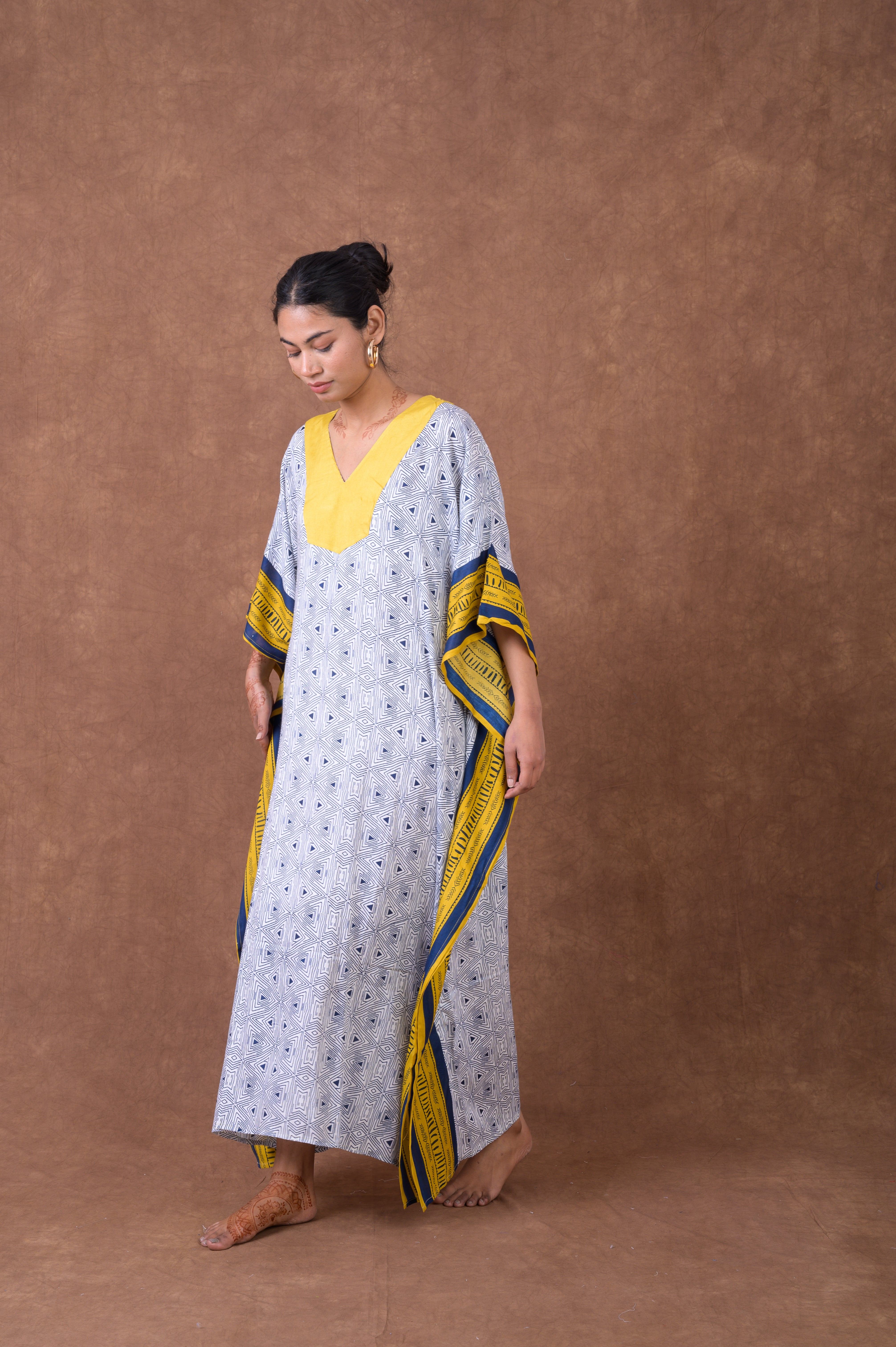 Print Long Kaftan