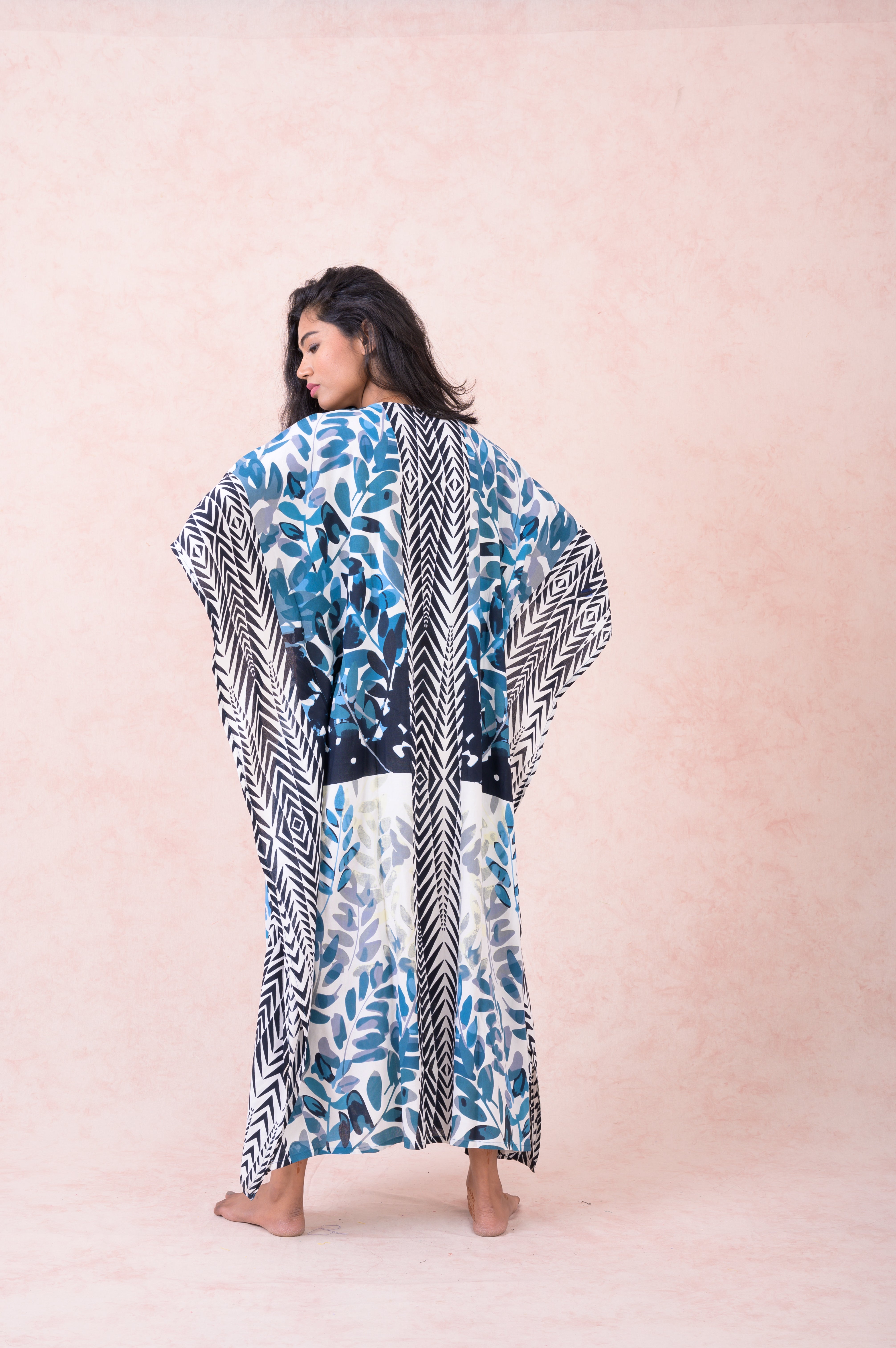 Print Long Kaftan