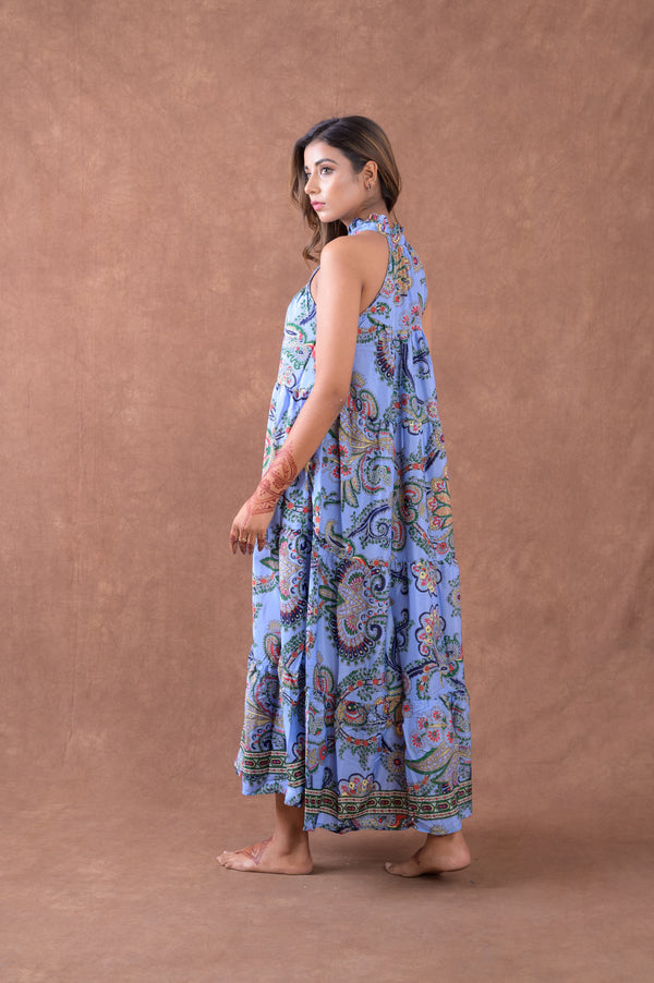 Patterned Panel Dress - Assorted