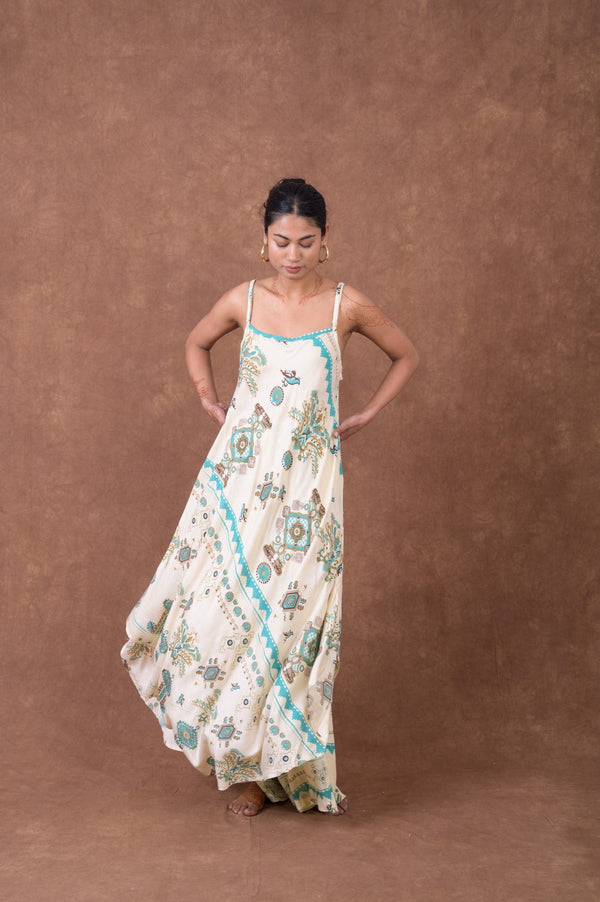 Rhea String Umbrella Dress