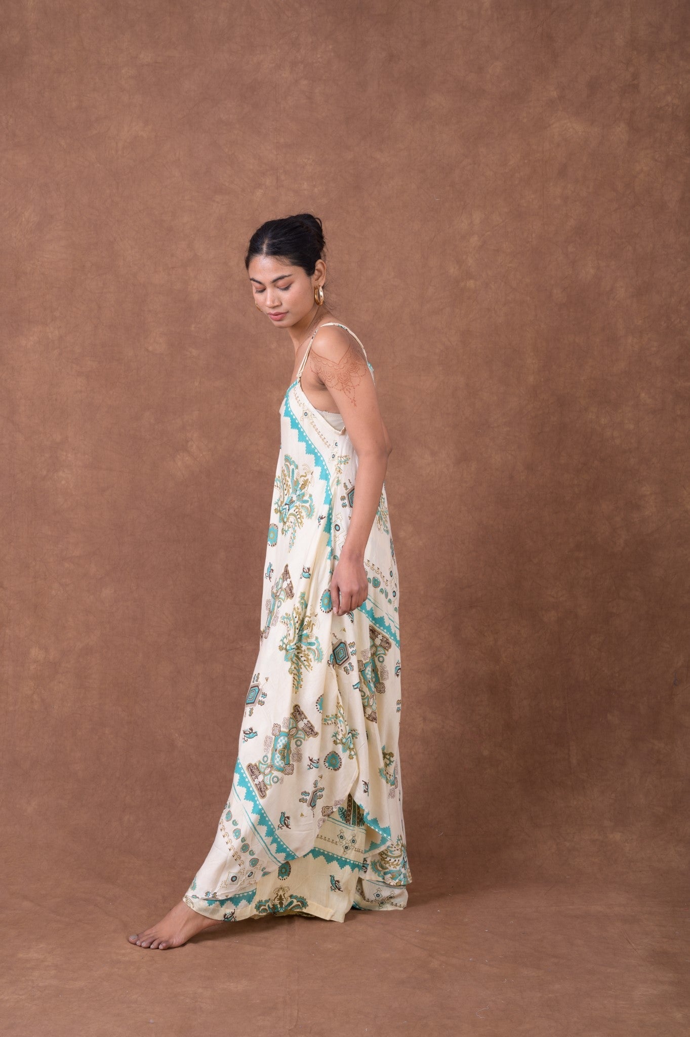 Rhea String Umbrella Dress