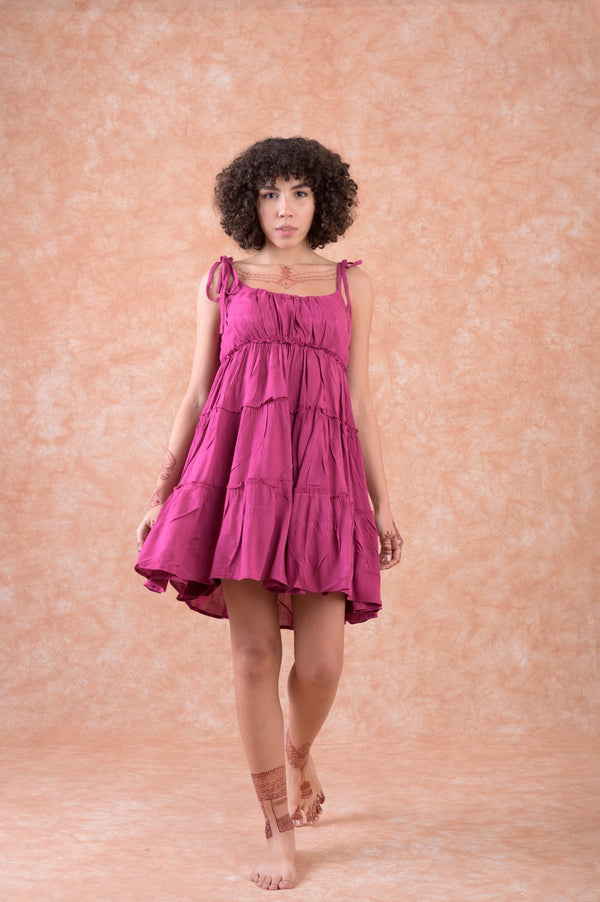Monica Dress - Purple