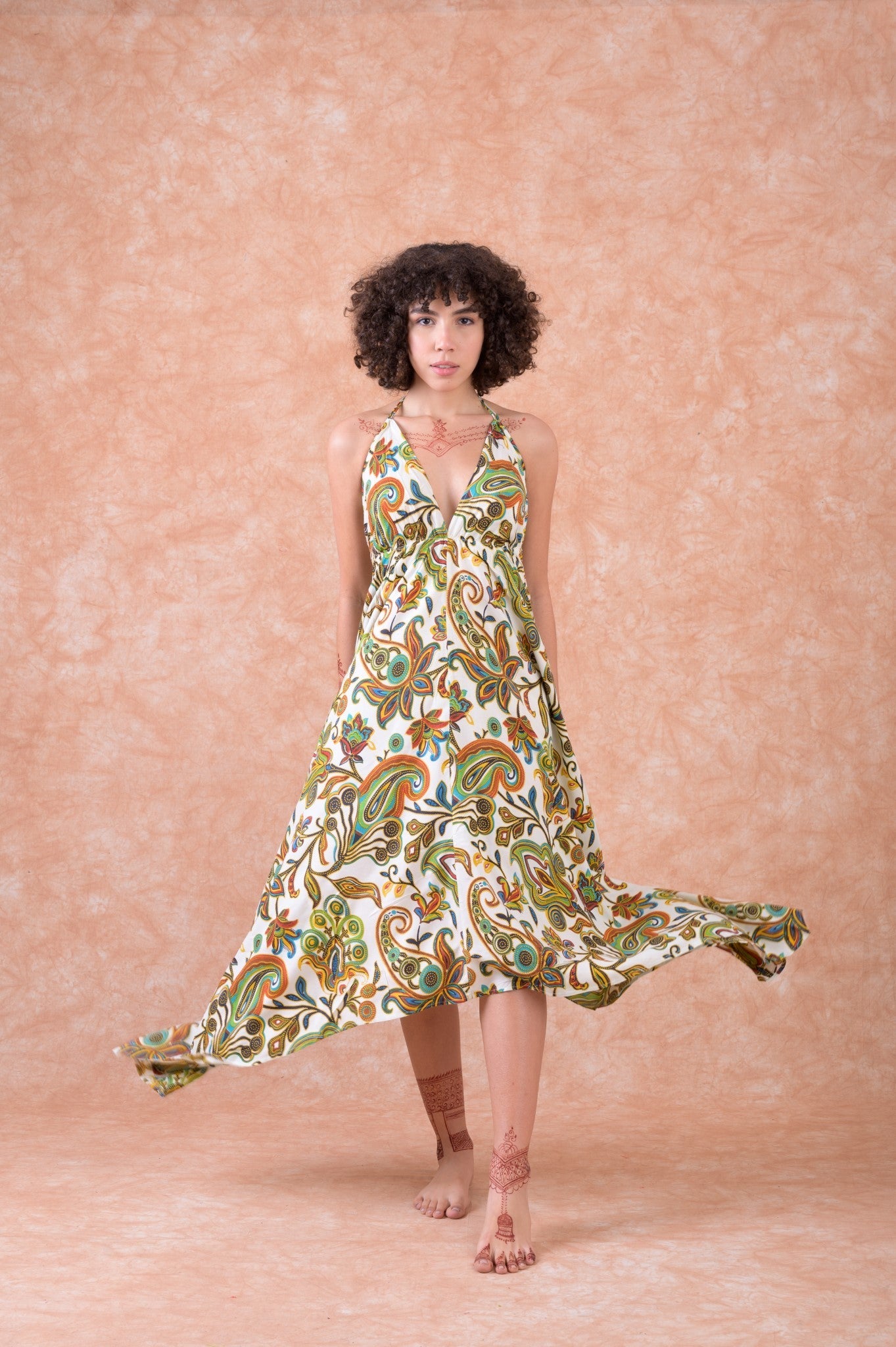 Rhea Festival Dress