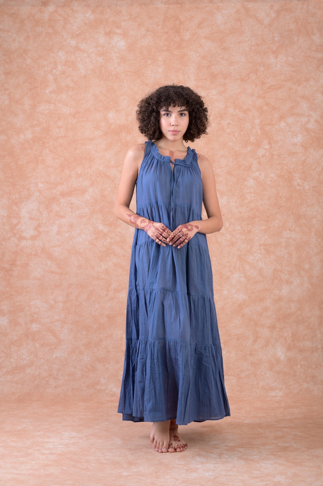 Rhea Solid Color Dress