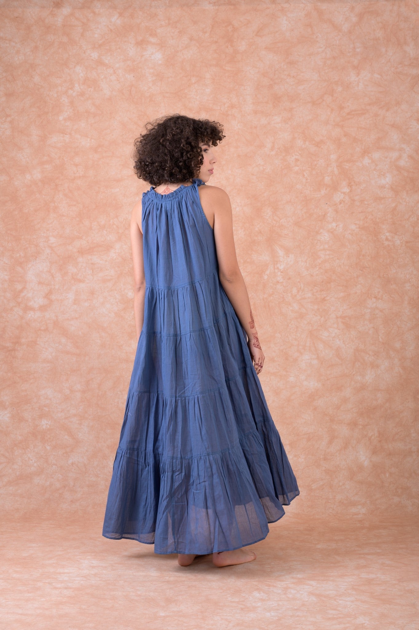 Rhea Solid Color Dress