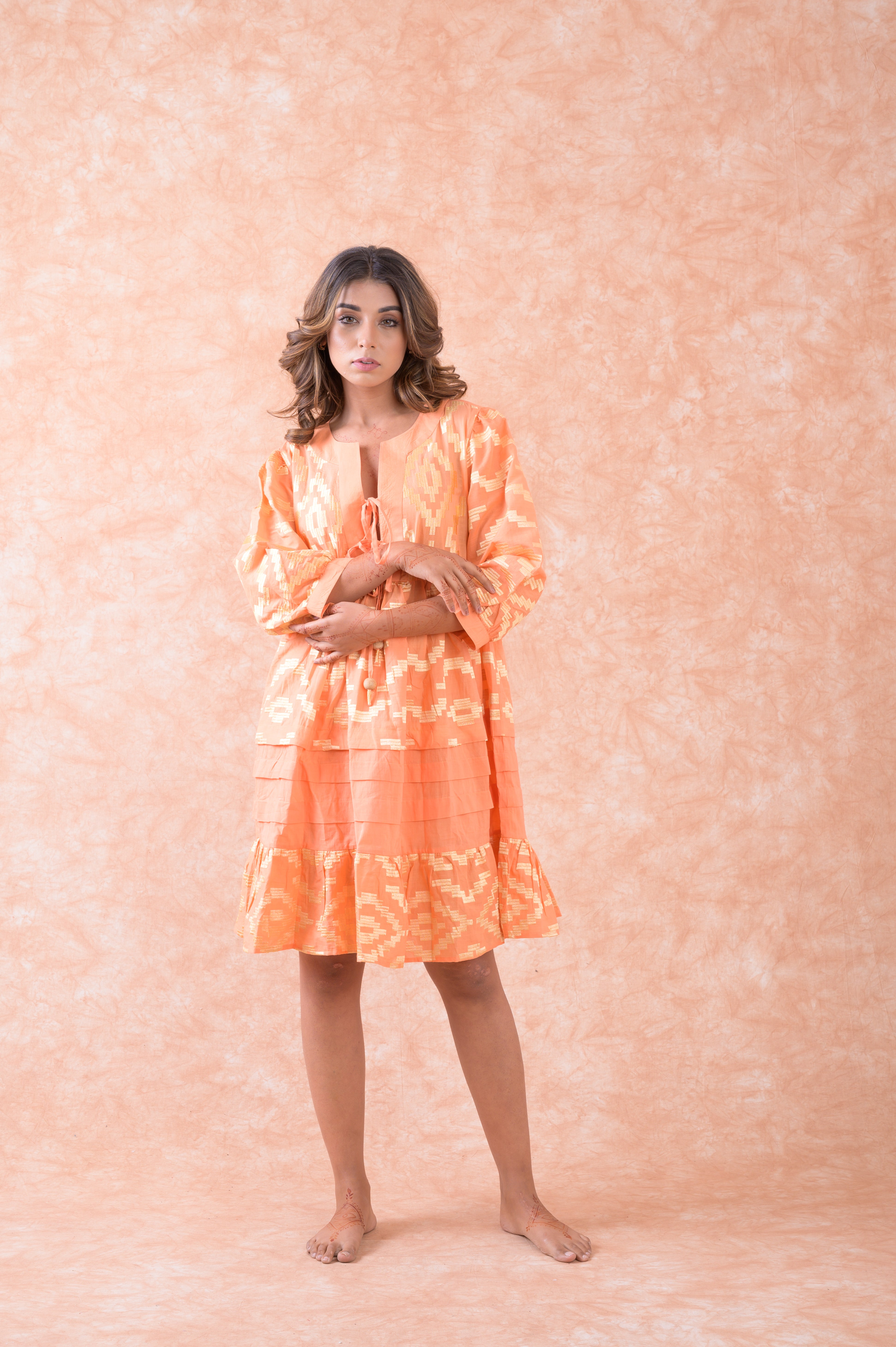 Rhea Art Tunic Top