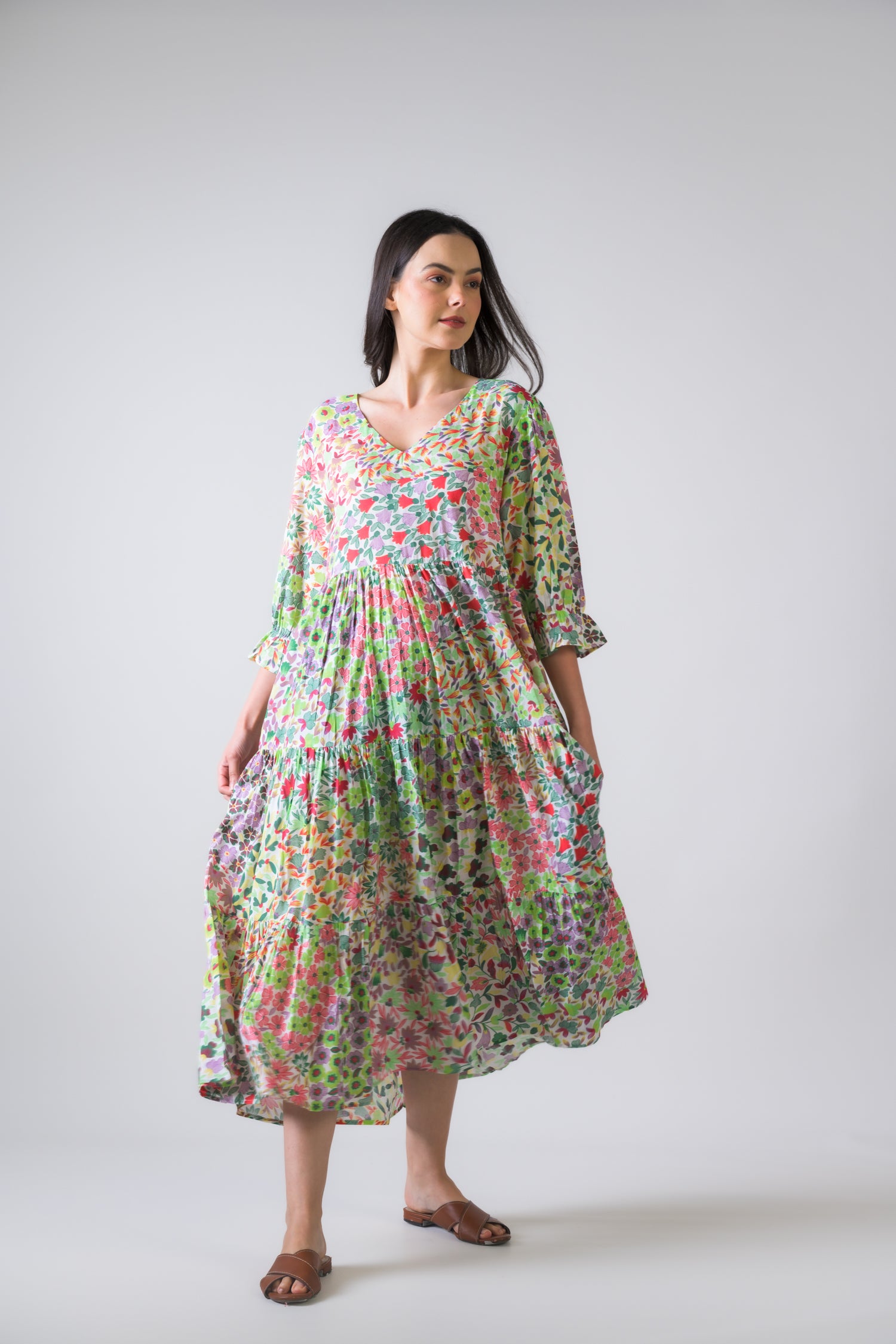 Flower Garden Bouffant Dress
