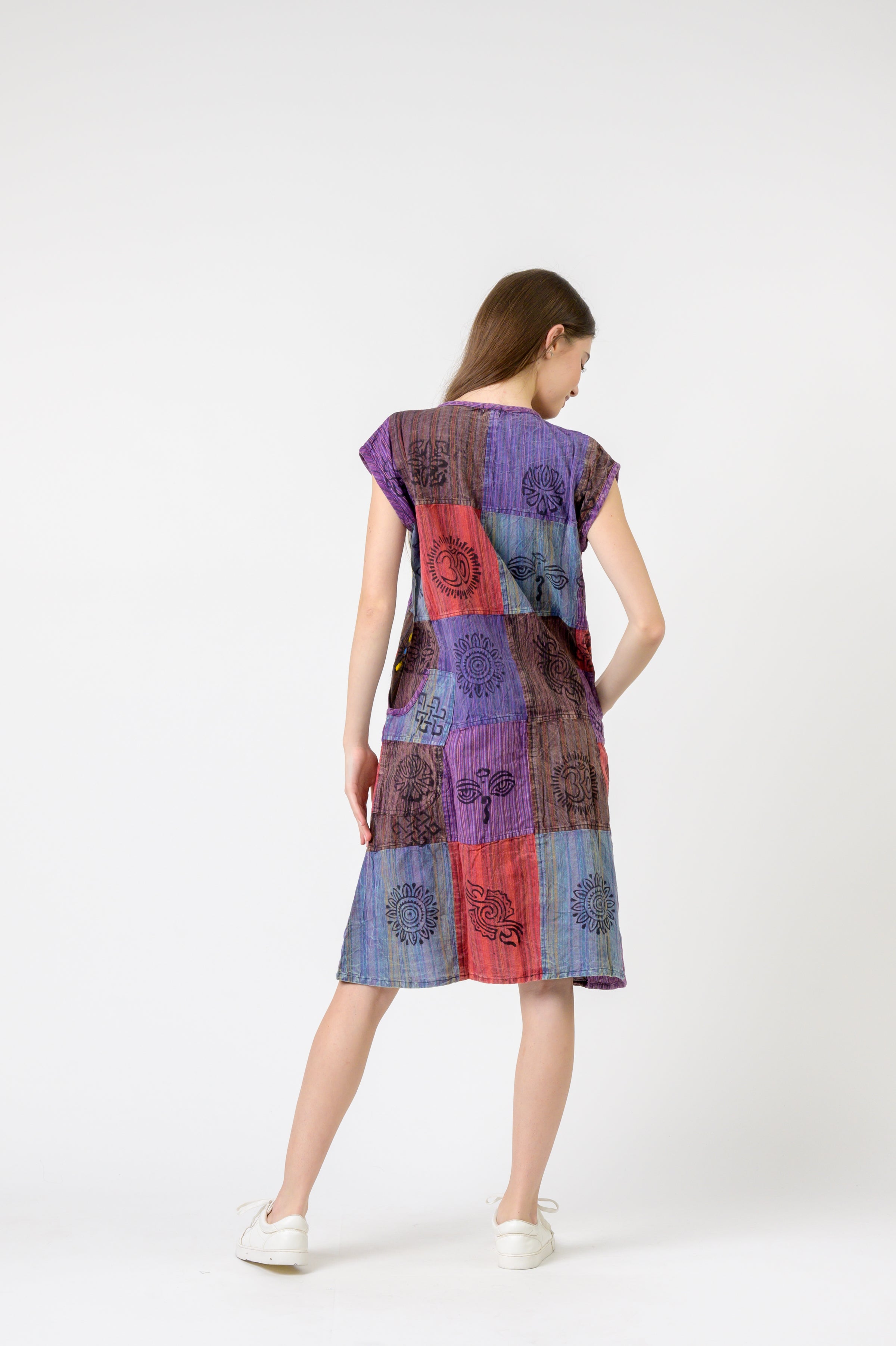 Rhea Button-Down Midi Dress