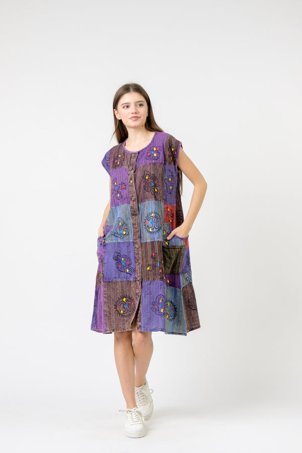 Button-Down Midi Dress - Assorted
