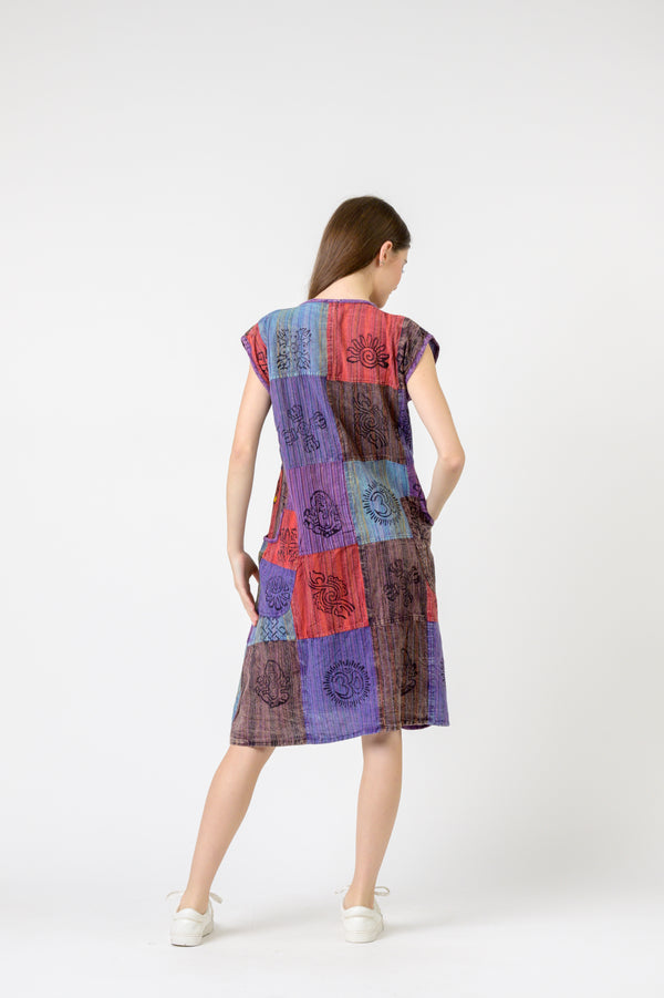 Button-Down Midi Dress