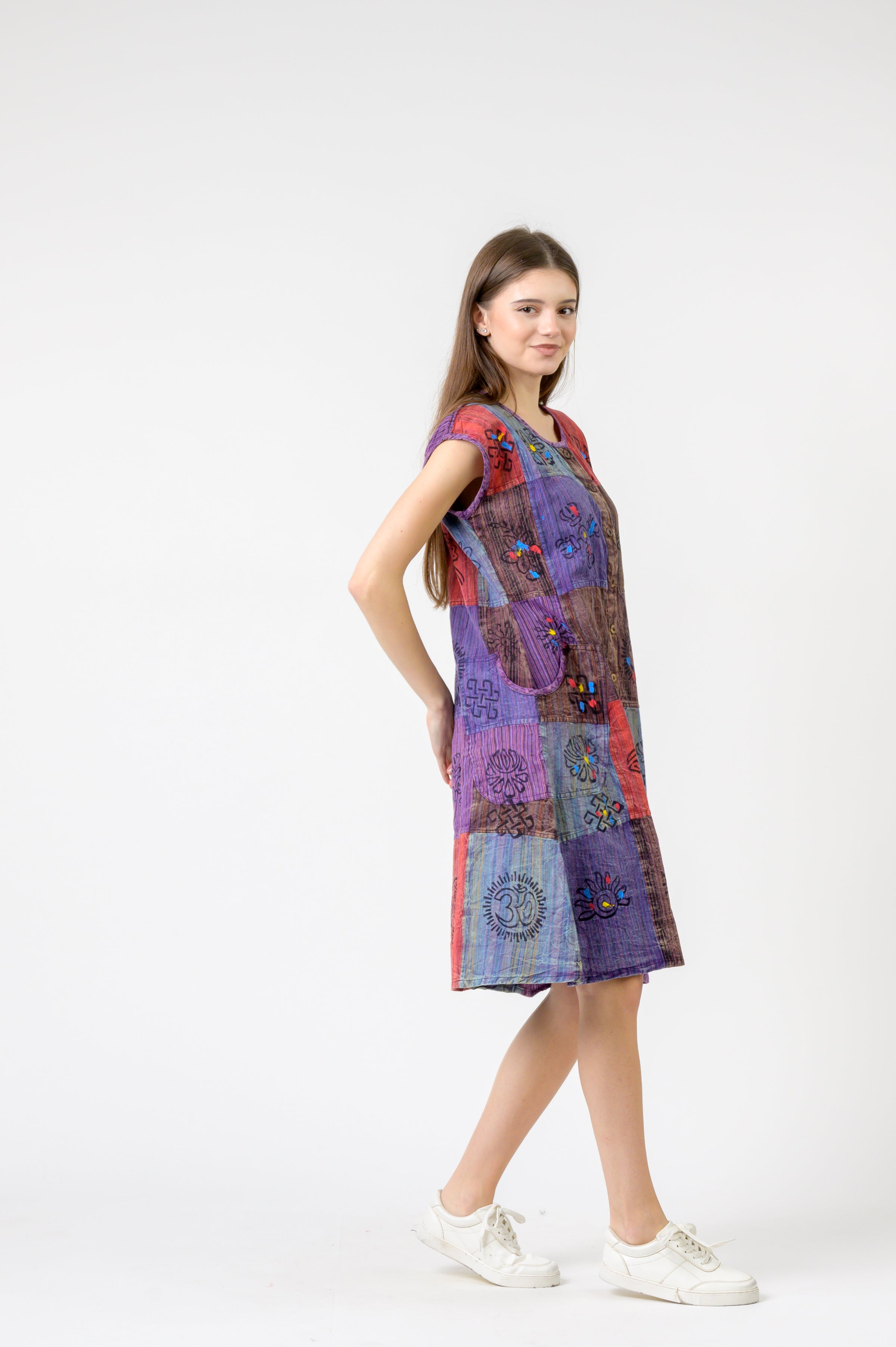 Button-Down Midi Dress