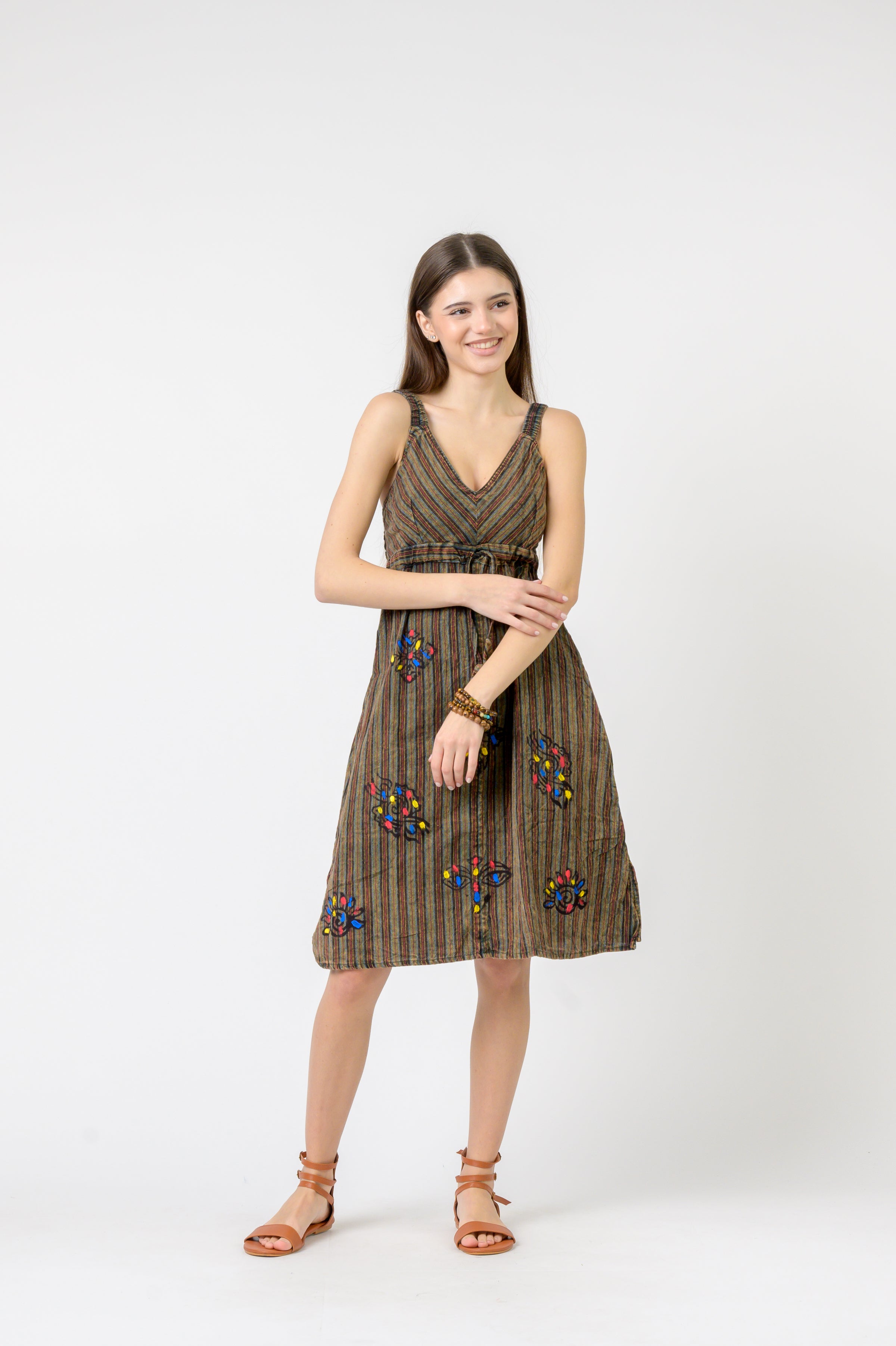 Cotton and Stripes Dress