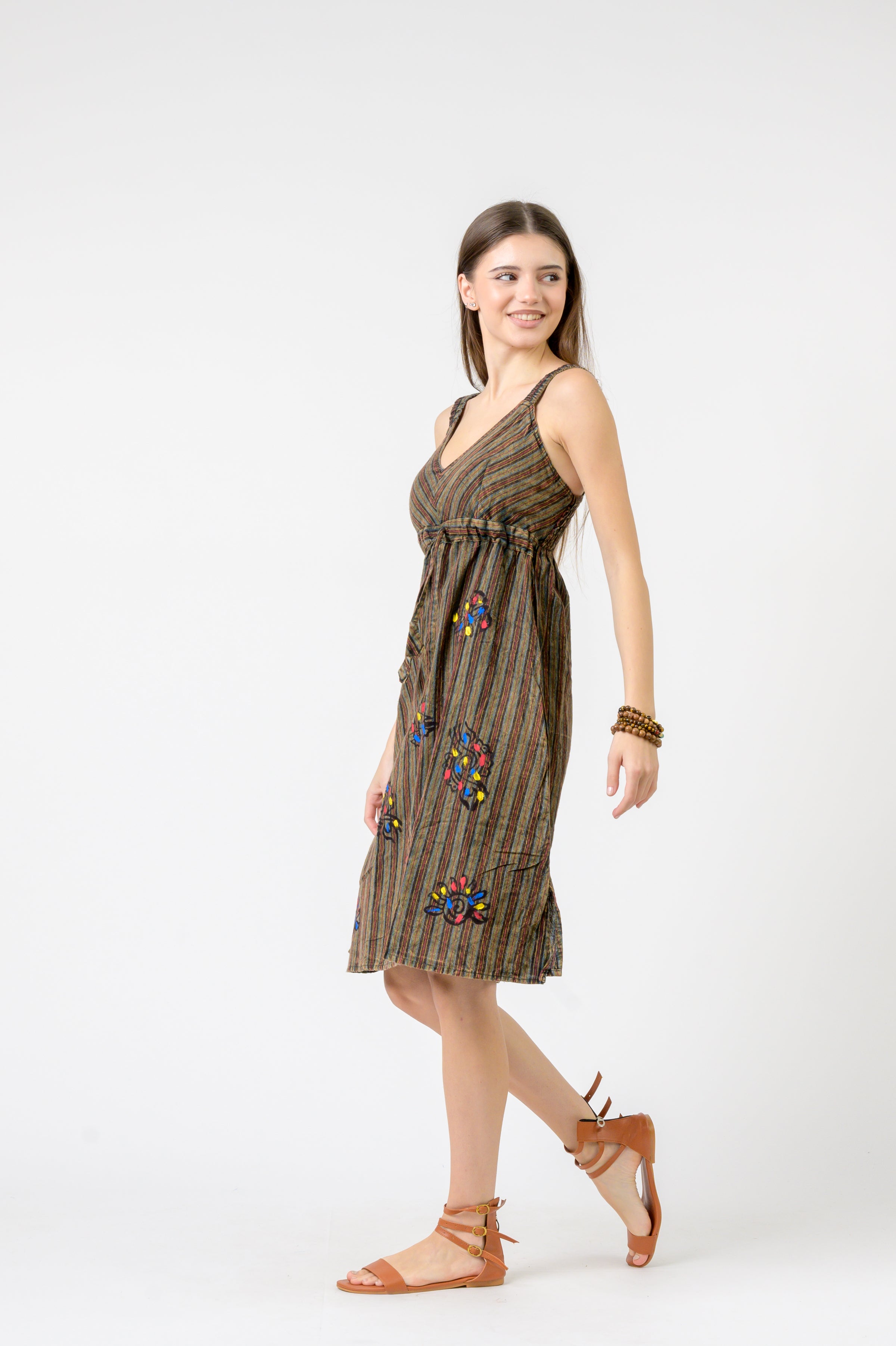 Cotton and Stripes Dress