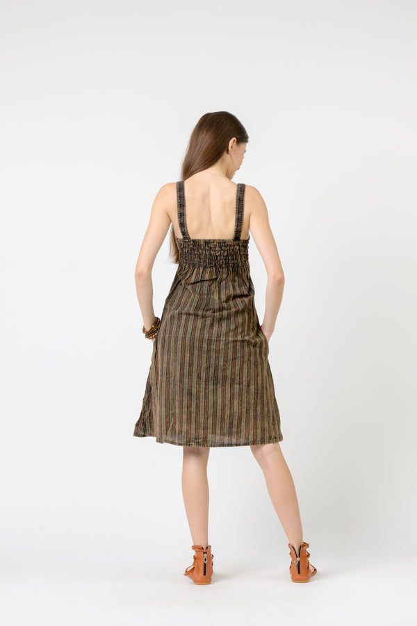 Cotton and Stripes Dress