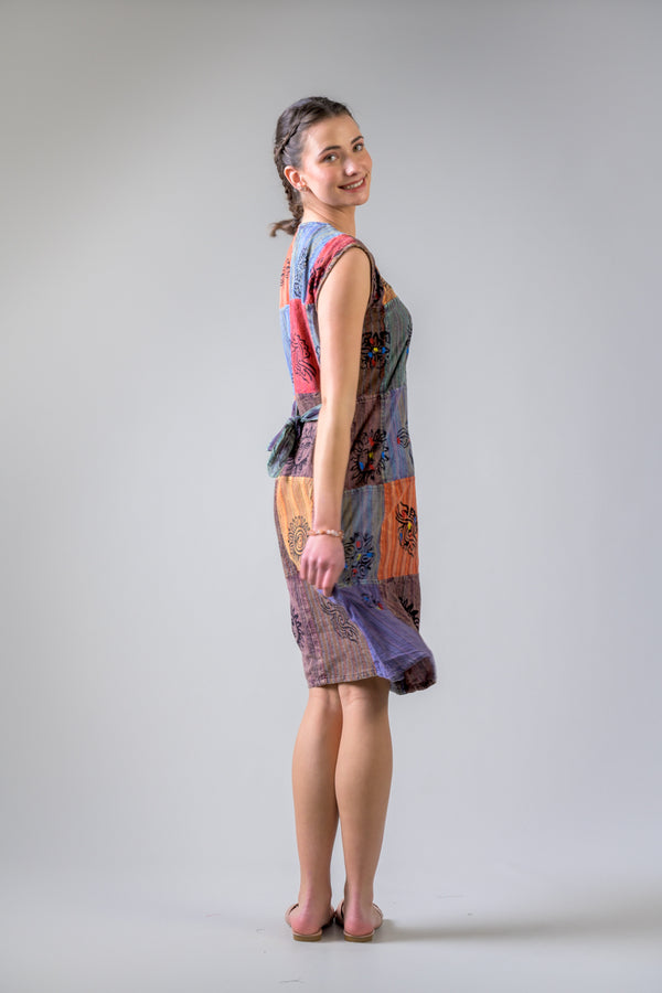 Bold Mix Cotton Dress - Assorted