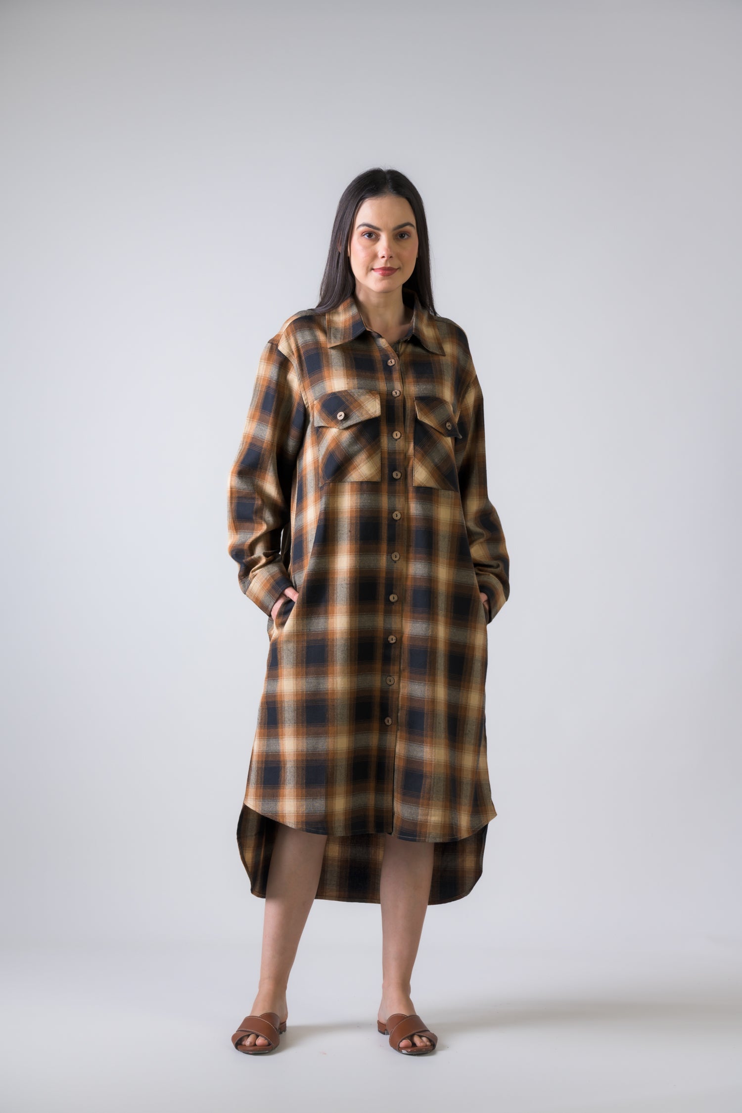 Rhea Hazel Long Dress
