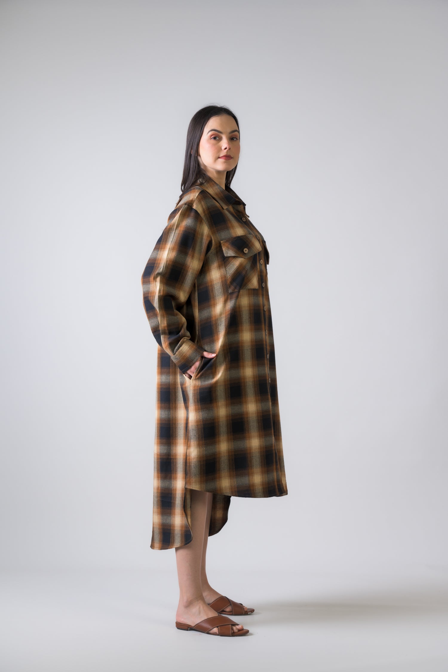 Rhea Hazel Long Dress
