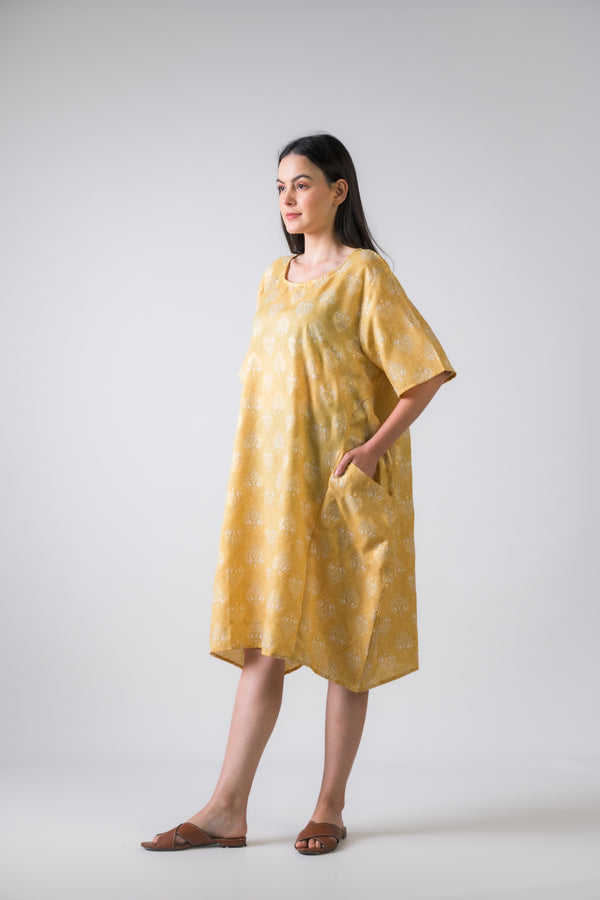 Taffy Dress - Mustard