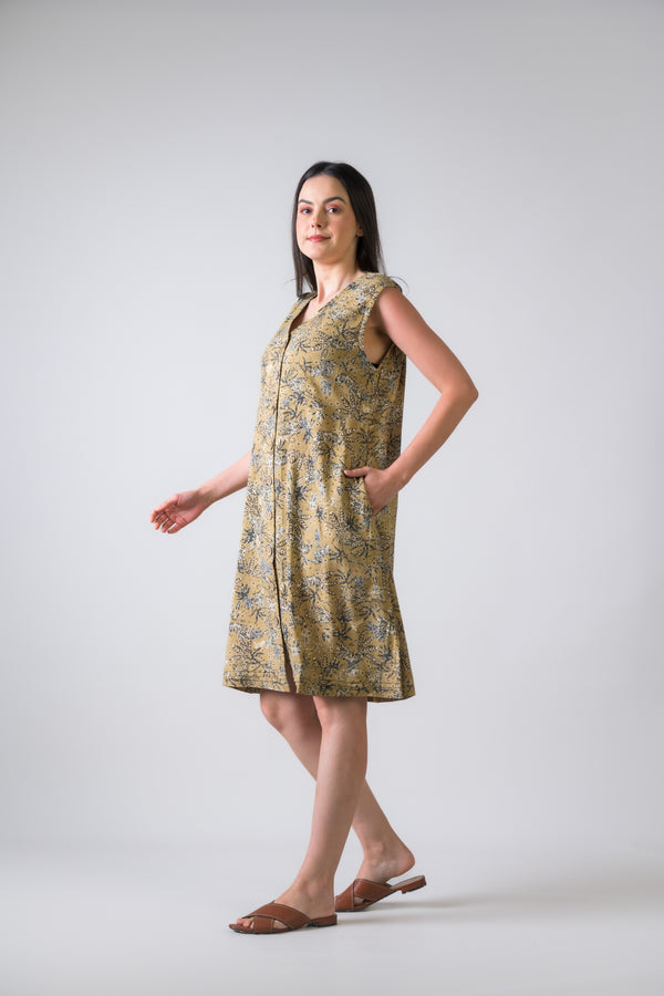 Teaberry Print Heron Dress